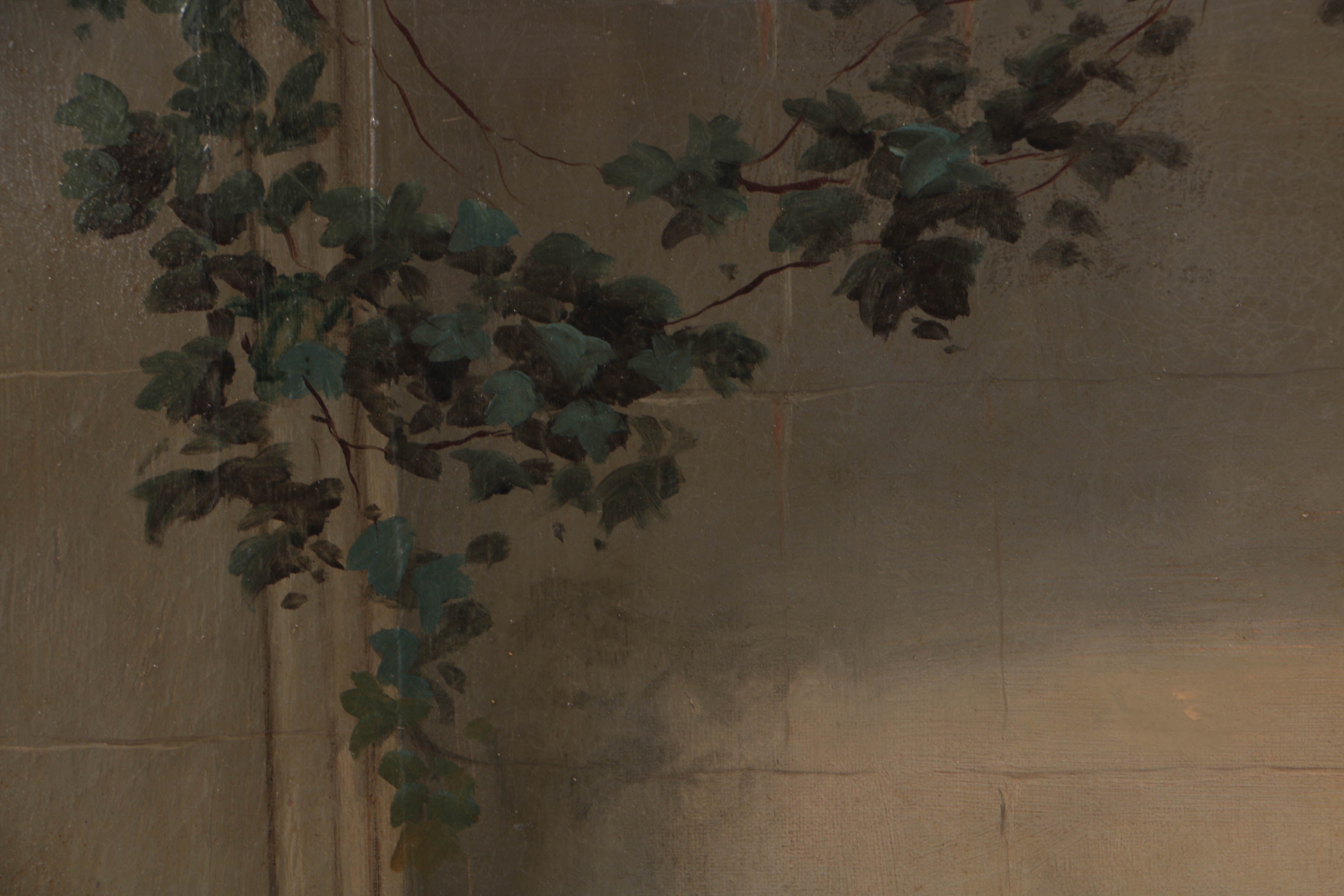 Nora Chease 1868 Oil Painting on Canvas "The Greeting"