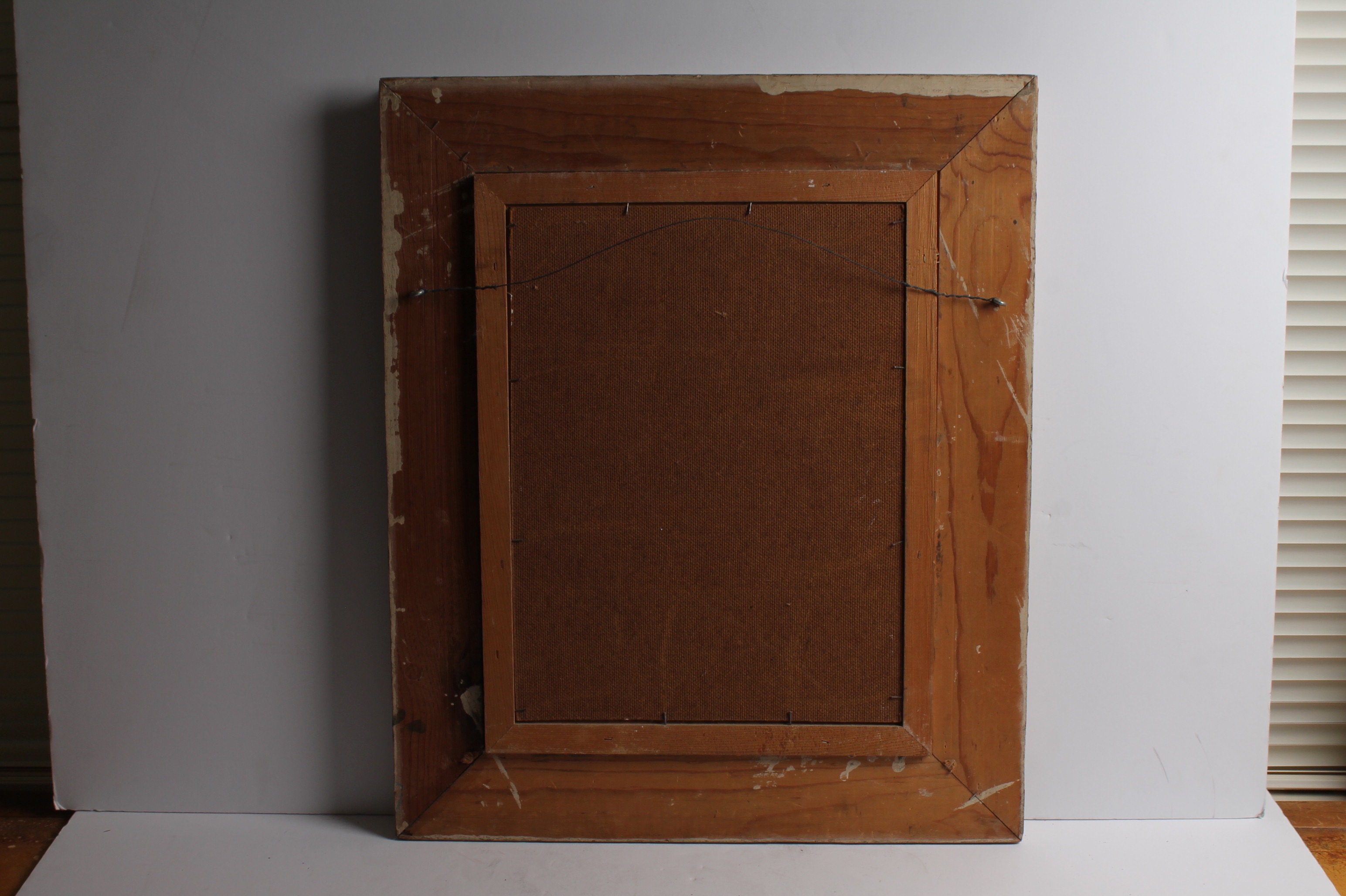 Frank Palmieri Vintage Oil Painting on Board