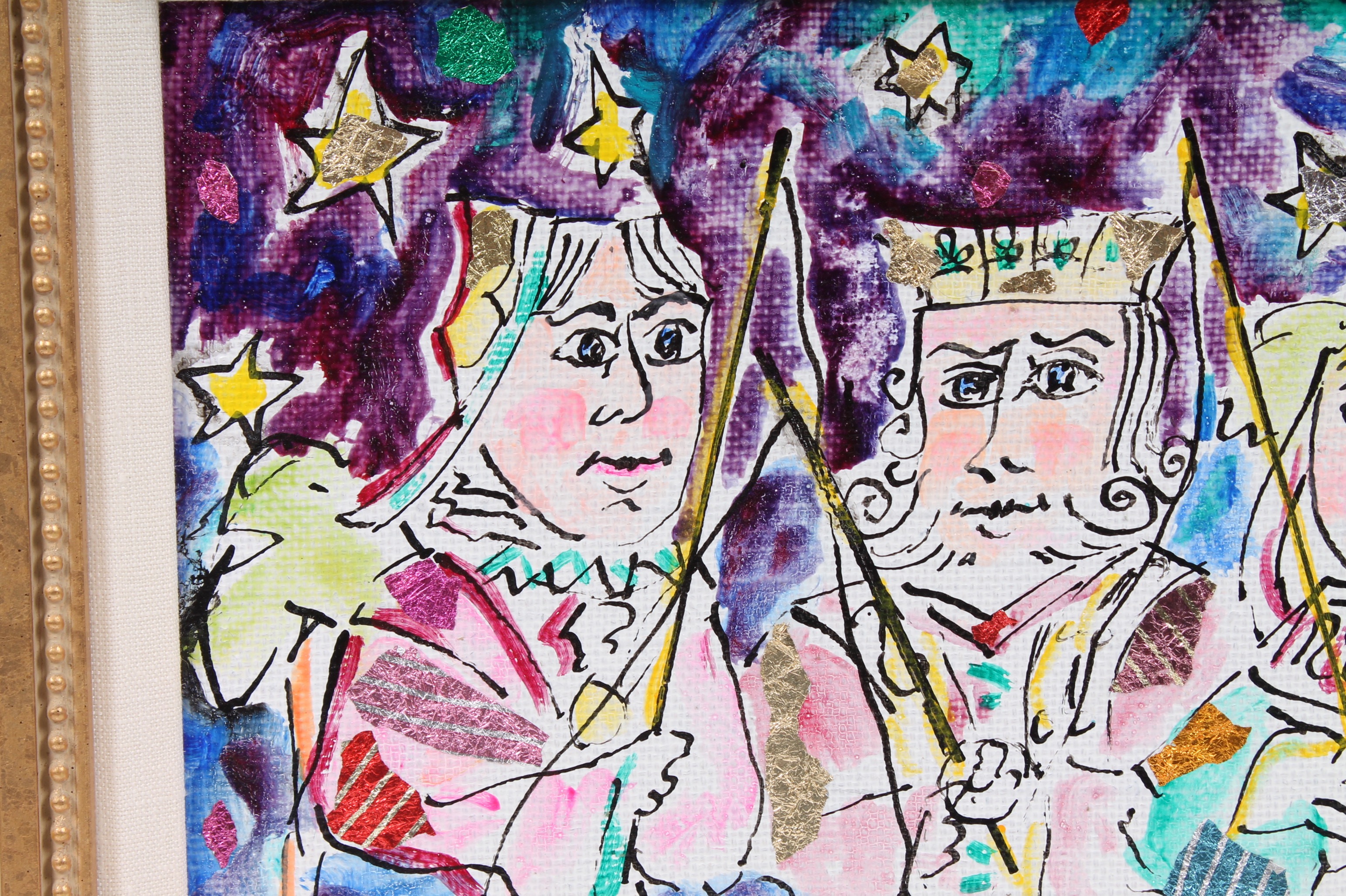 Peter Stilton Acrylic Painting on Canvas