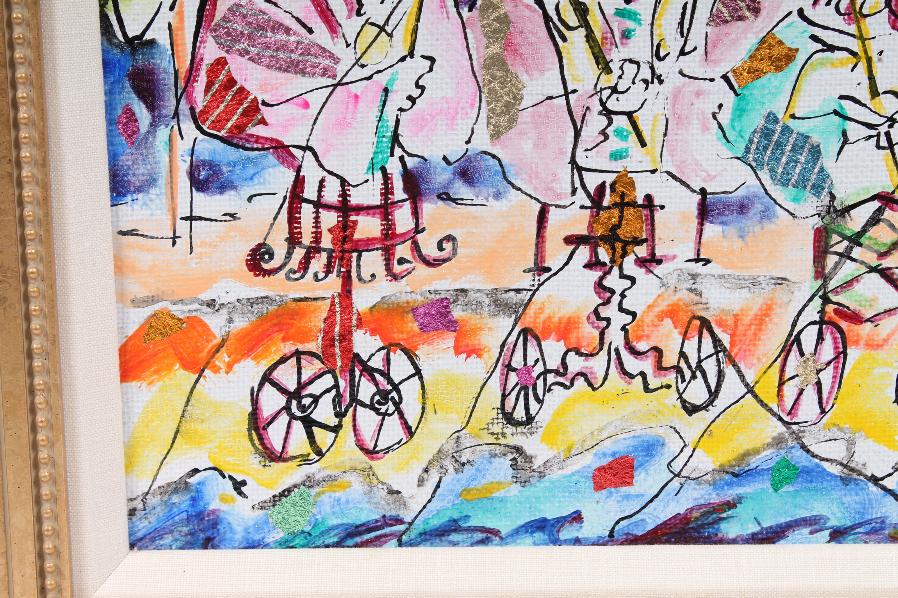 Peter Stilton Acrylic Painting on Canvas