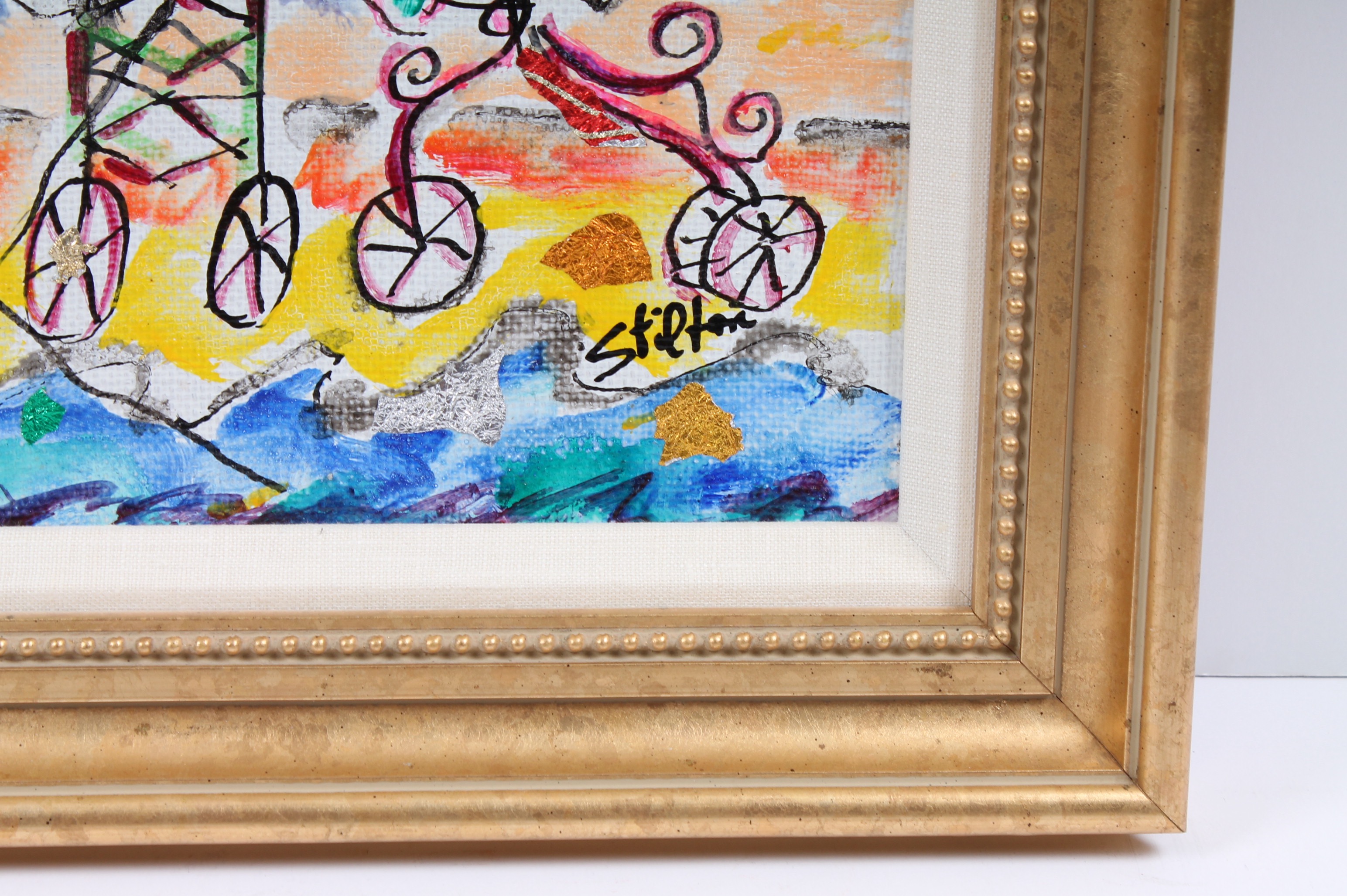 Peter Stilton Acrylic Painting on Canvas