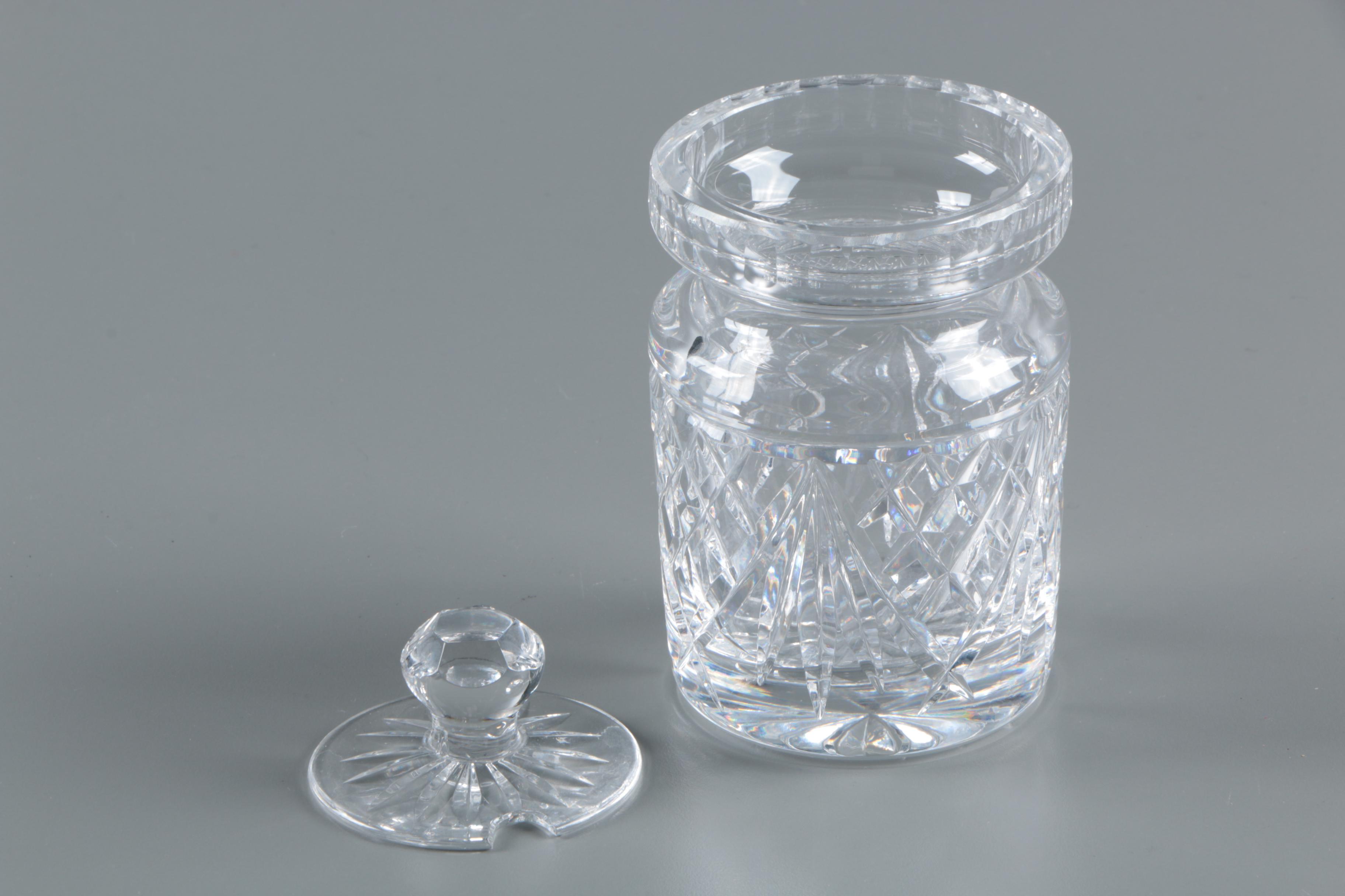 Waterford Crystal Honey Jar and Lid