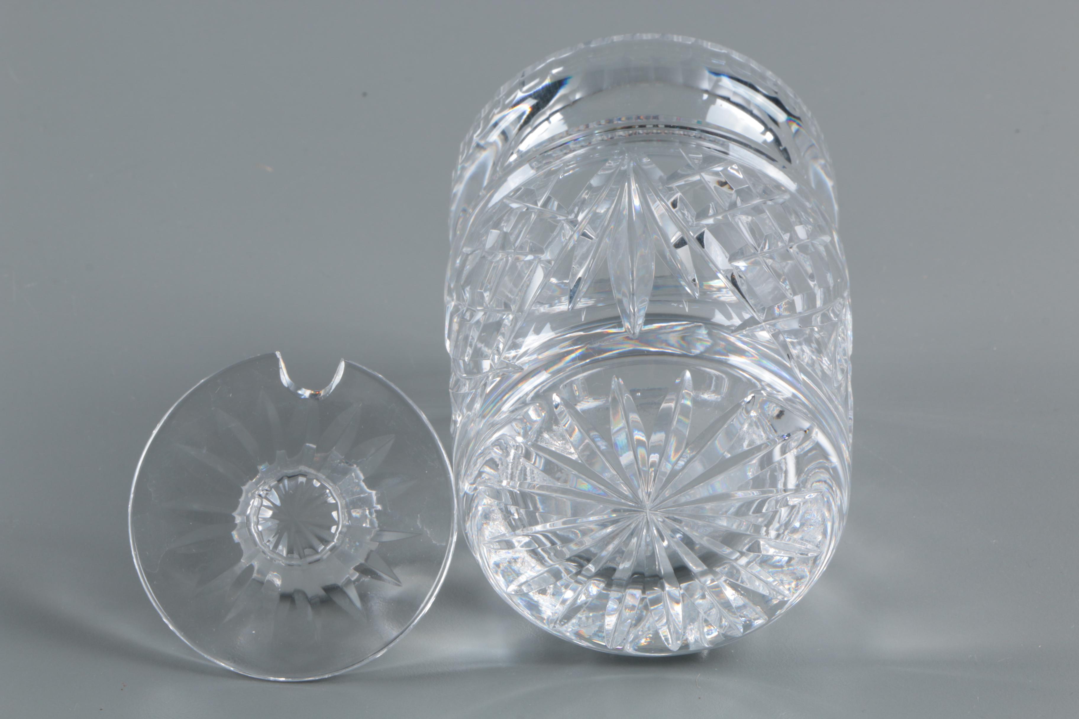 Waterford Crystal Honey Jar and Lid