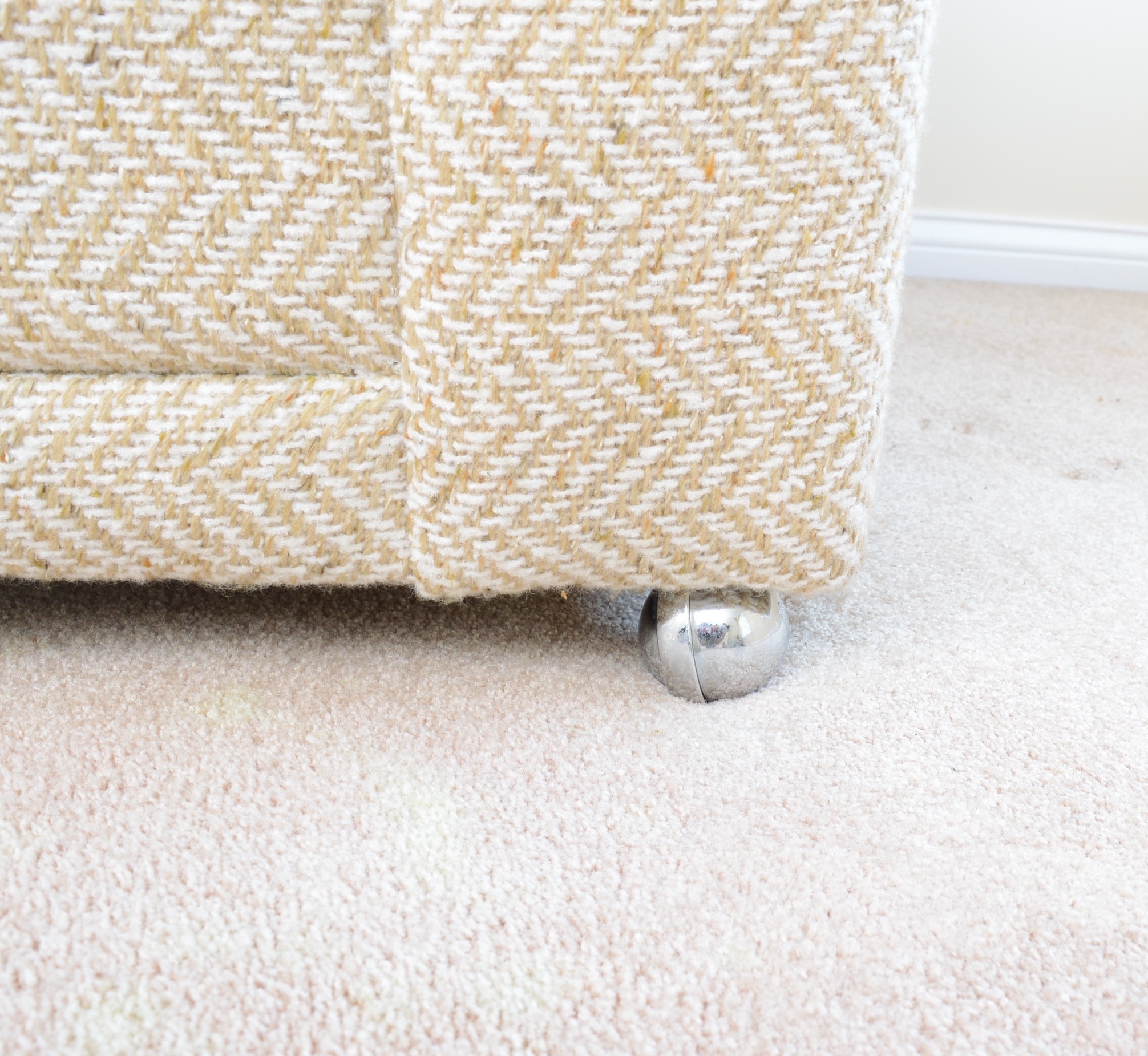 Vintage La-Z-Boy Custom-Upholstered Sleeper Sofa