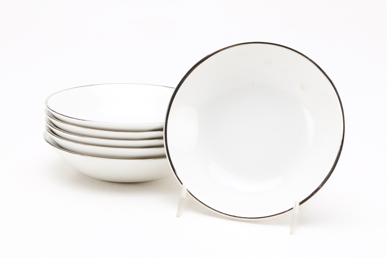 International Ironstone "Silver Elegance" Tableware