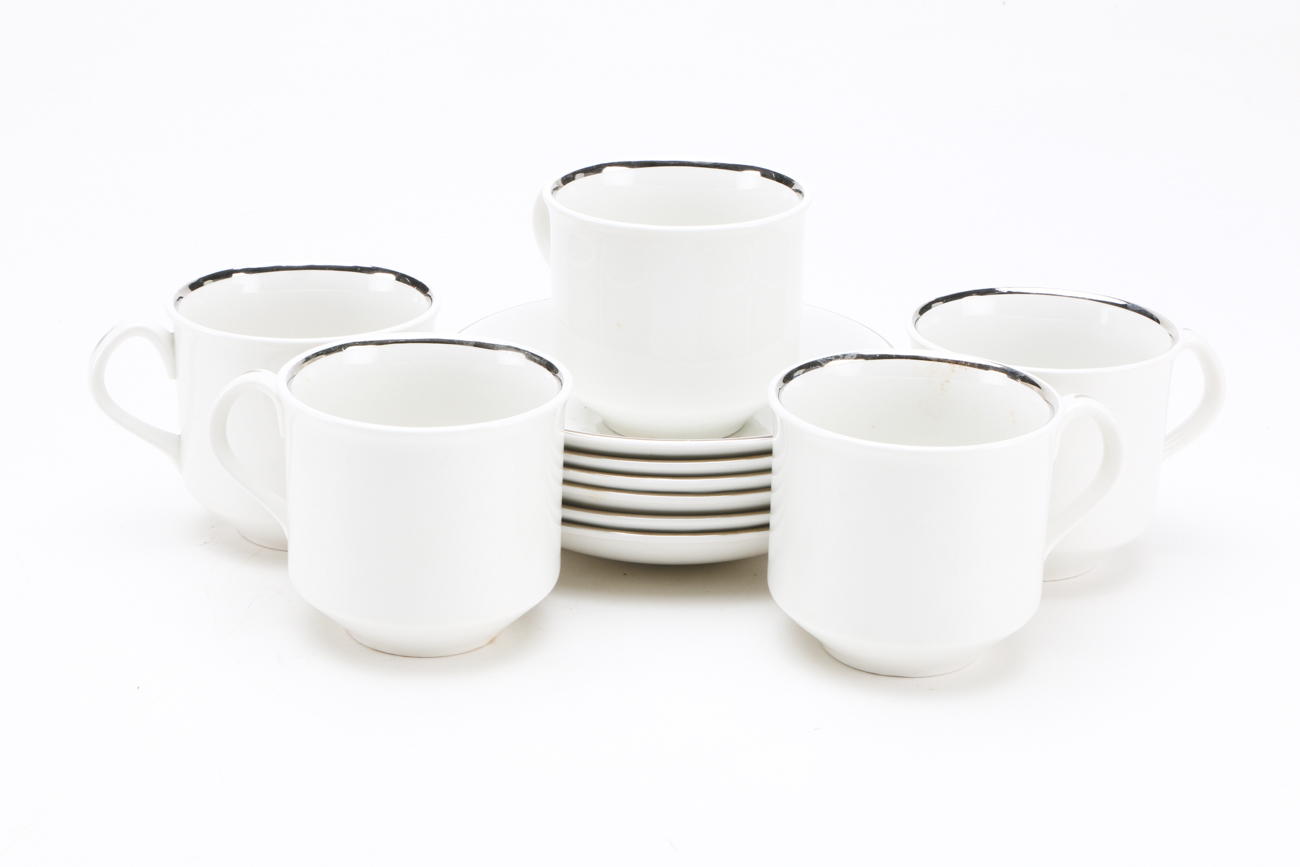 International Ironstone "Silver Elegance" Tableware