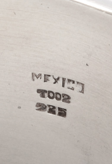 Modernist Sterling Silver Cuff Bracelet From Mexico