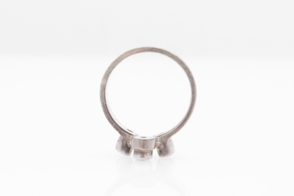 Sterling Silver Synthetic Spinel Ring
