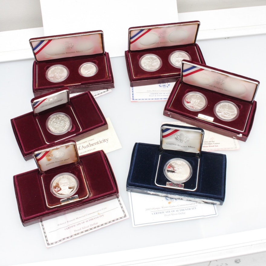 United States Mint Commemorative Silver Dollars