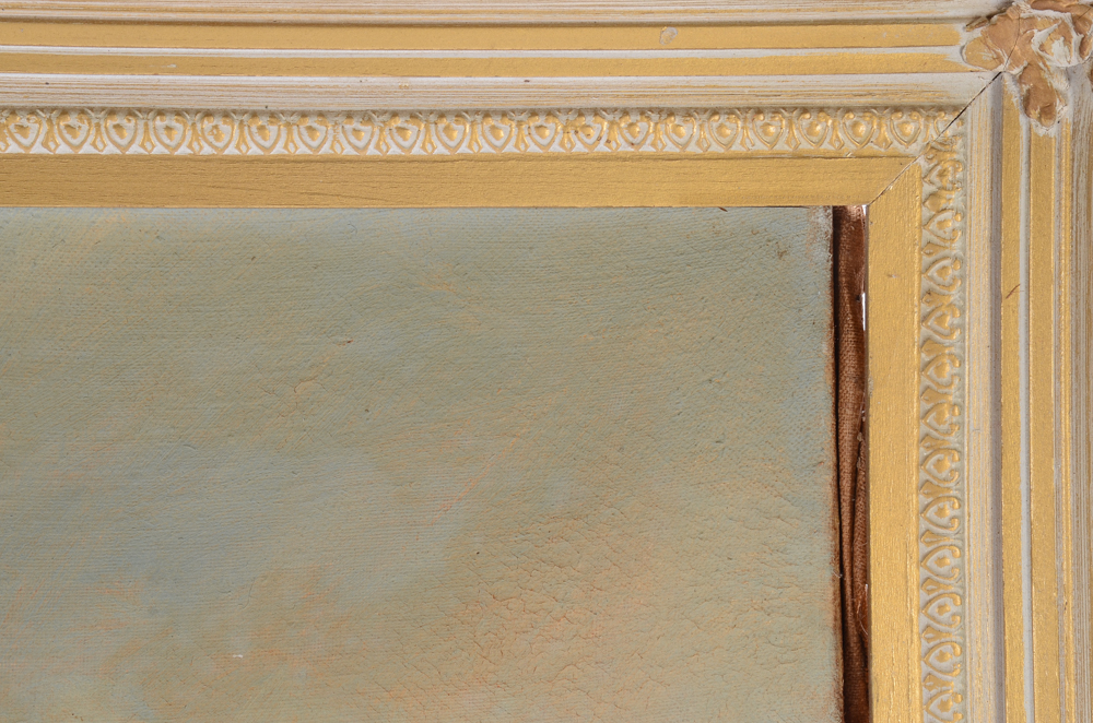 Alfred Gabali Original Maritime Oil Painting on Canvas