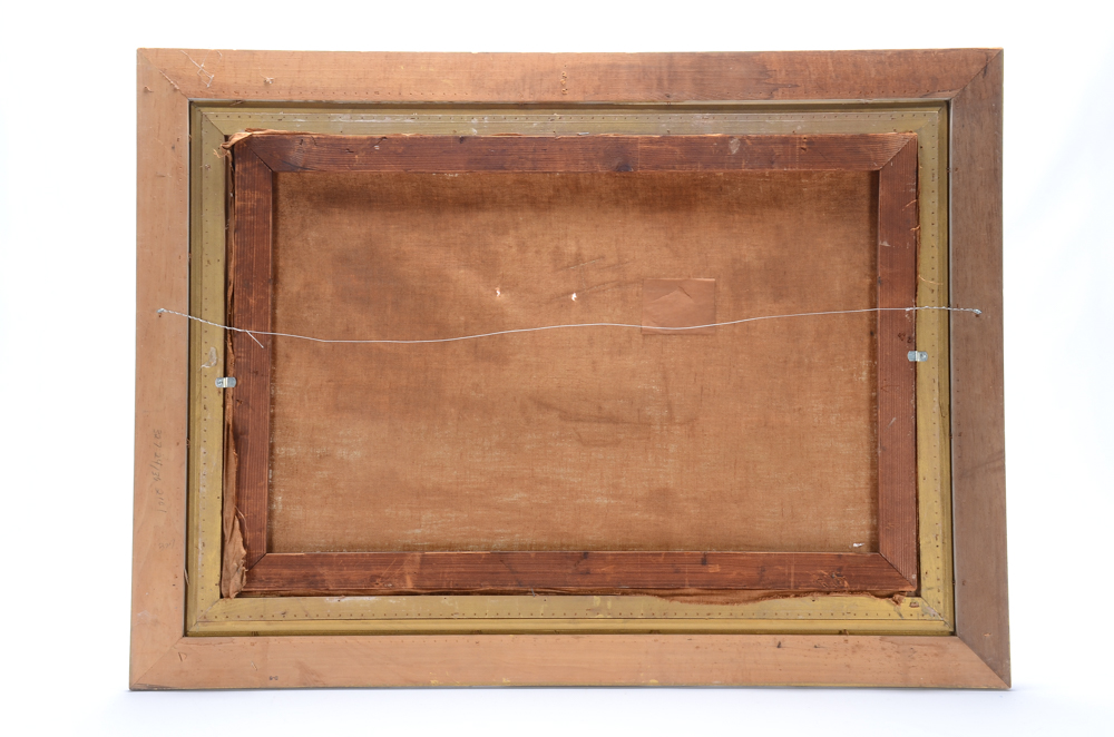 Alfred Gabali Original Maritime Oil Painting on Canvas