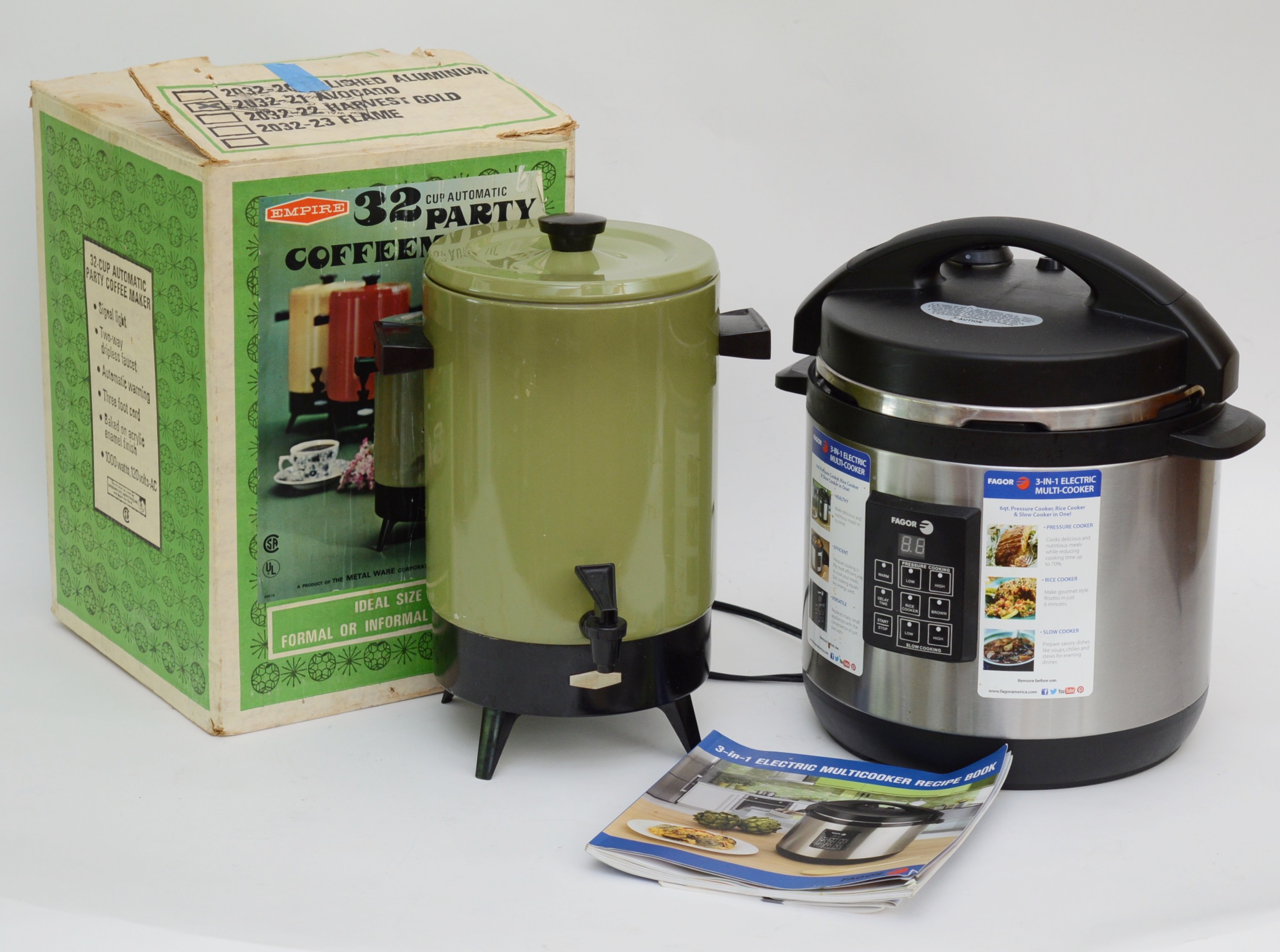 Vintage Empire Coffee Pot and 3 in 1 Multi-Cooker