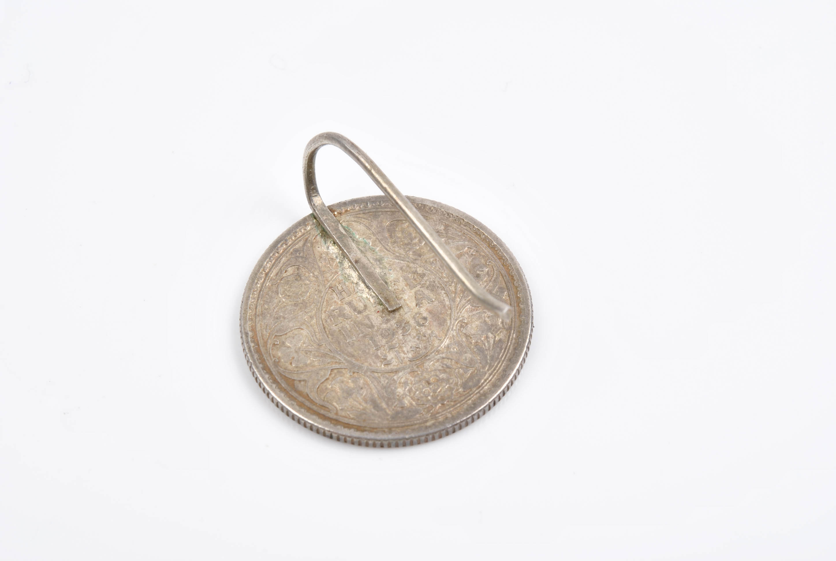 King George V Emperor Coin Ring and Earrings