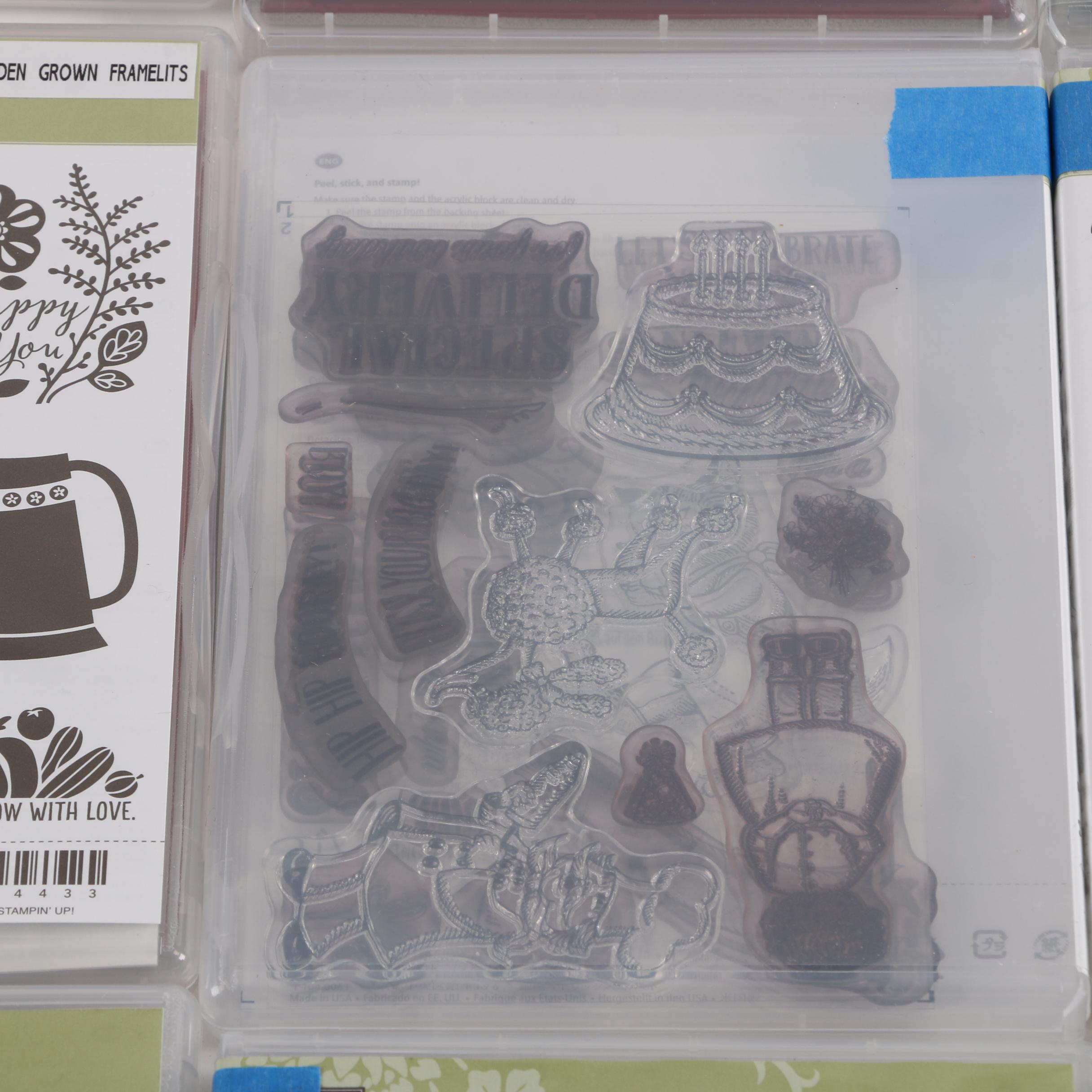Stampin' Up! Rubber Stamp Sets and Framelits Dies