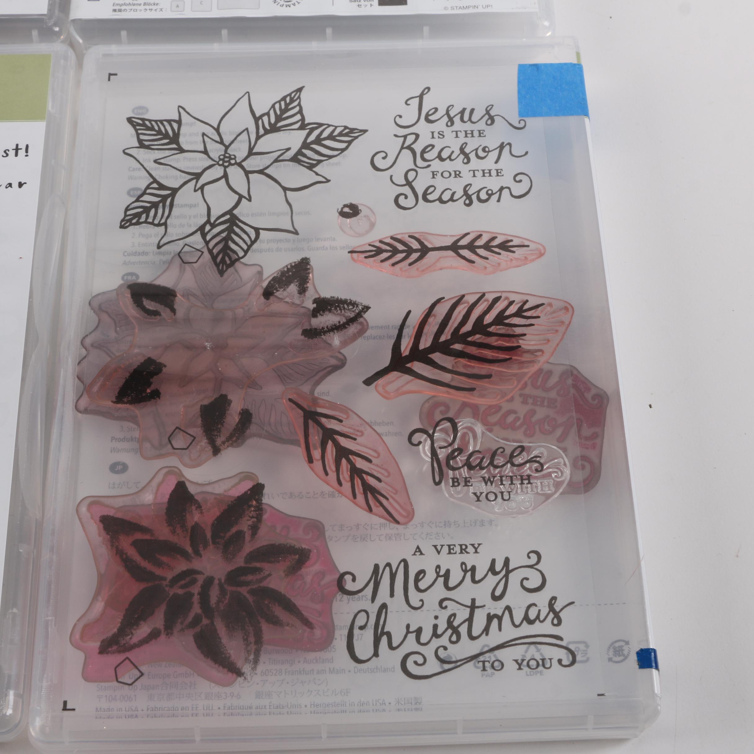 Stampin' Up! Rubber Stamp Sets and Framelits Dies