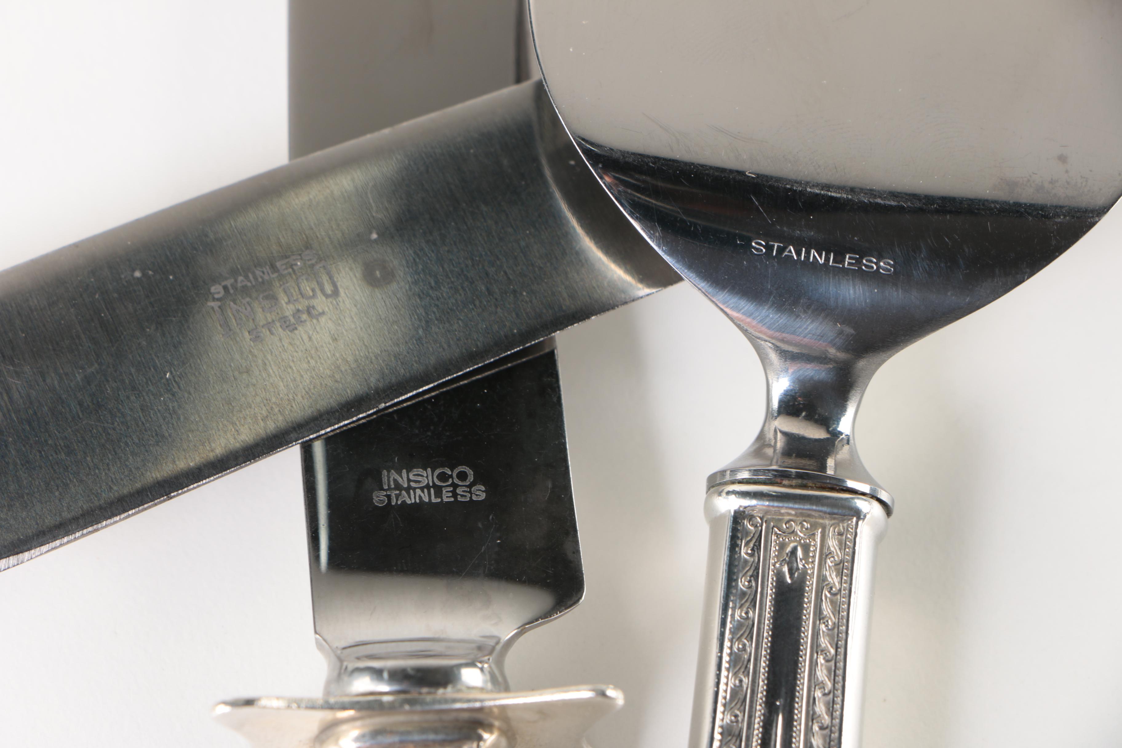 International Silver Co. "Wedgwood" Sterling Flatware Collection with Chest