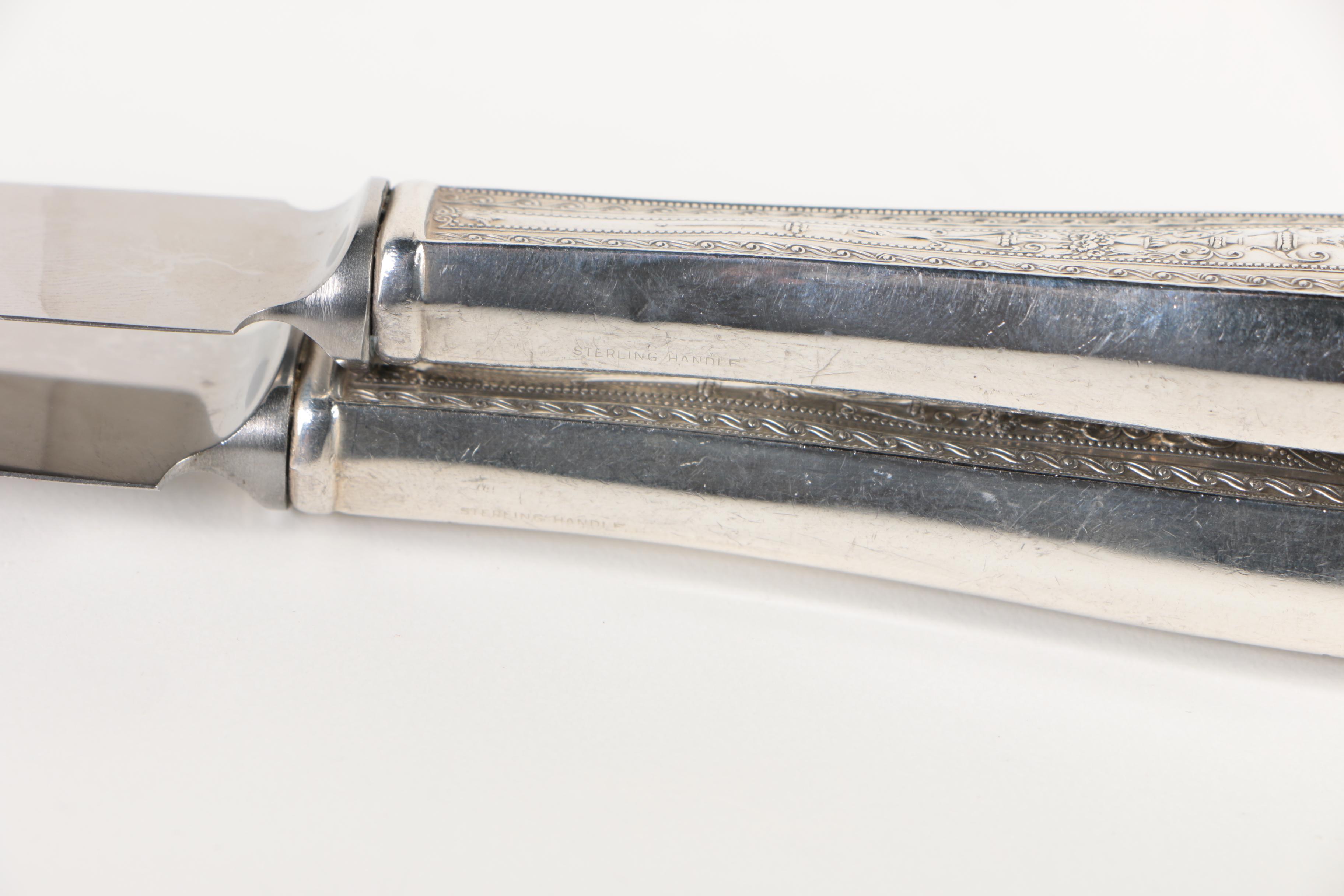 International Silver Co. "Wedgwood" Sterling Flatware Collection with Chest