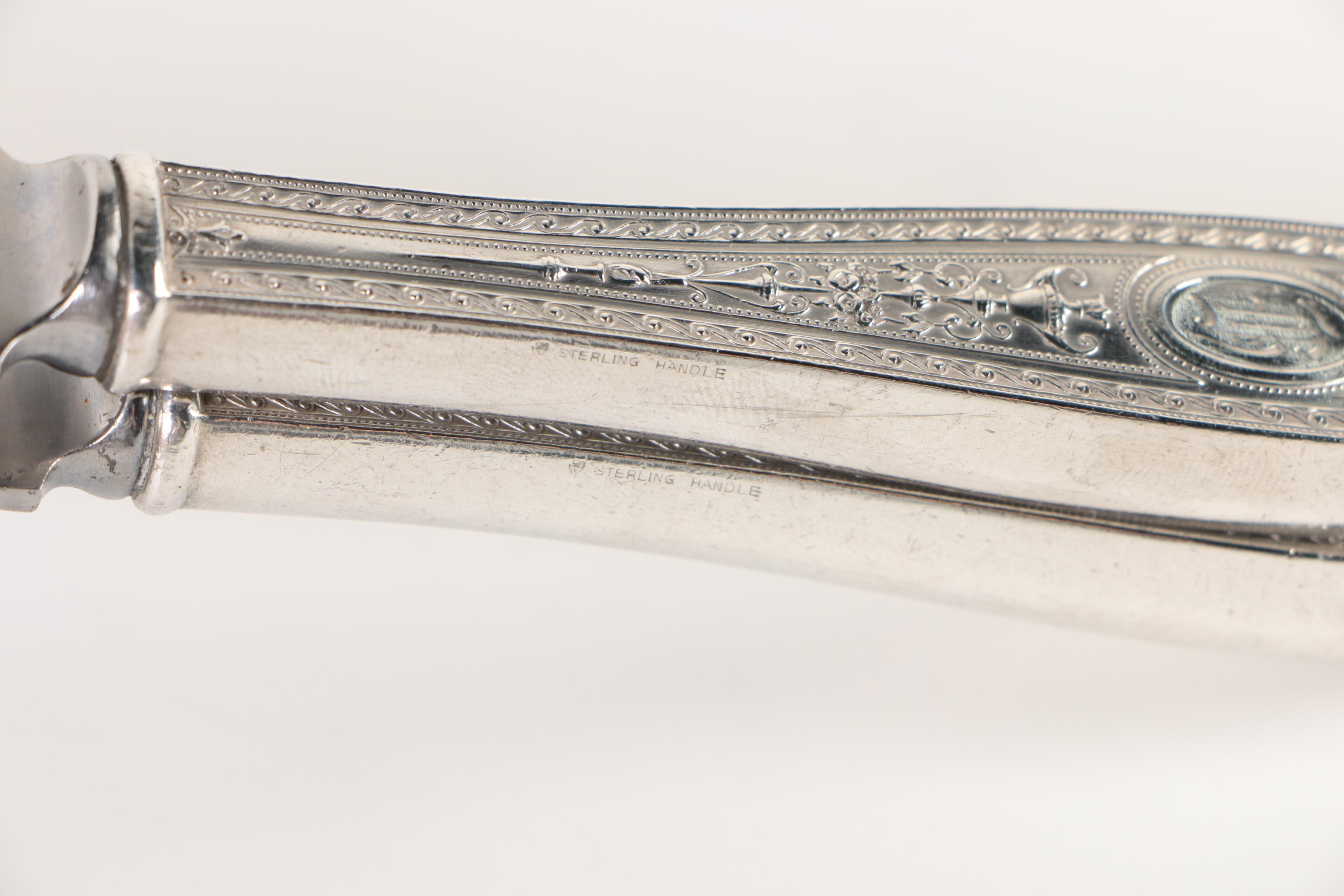 International Silver Co. "Wedgwood" Sterling Flatware Collection with Chest