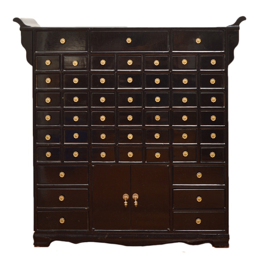 Korean Style Apothecary Cabinet