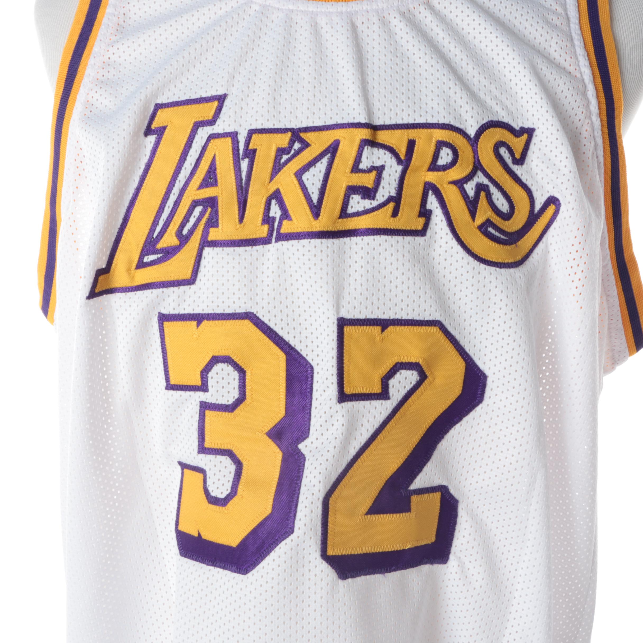 Magic Johnson Autographed Los Angeles Jersey - JSA COA