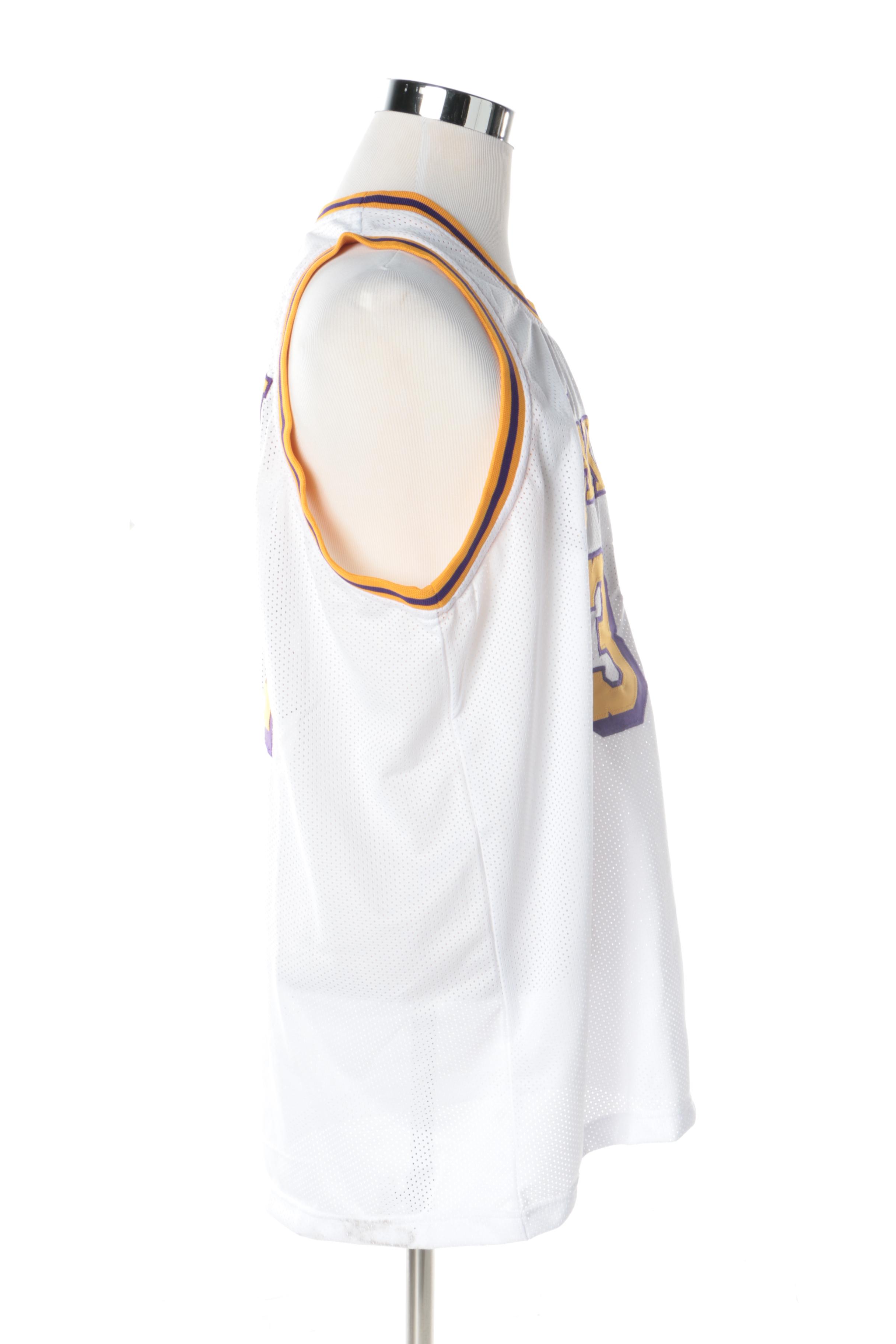 Magic Johnson Autographed Los Angeles Jersey - JSA COA