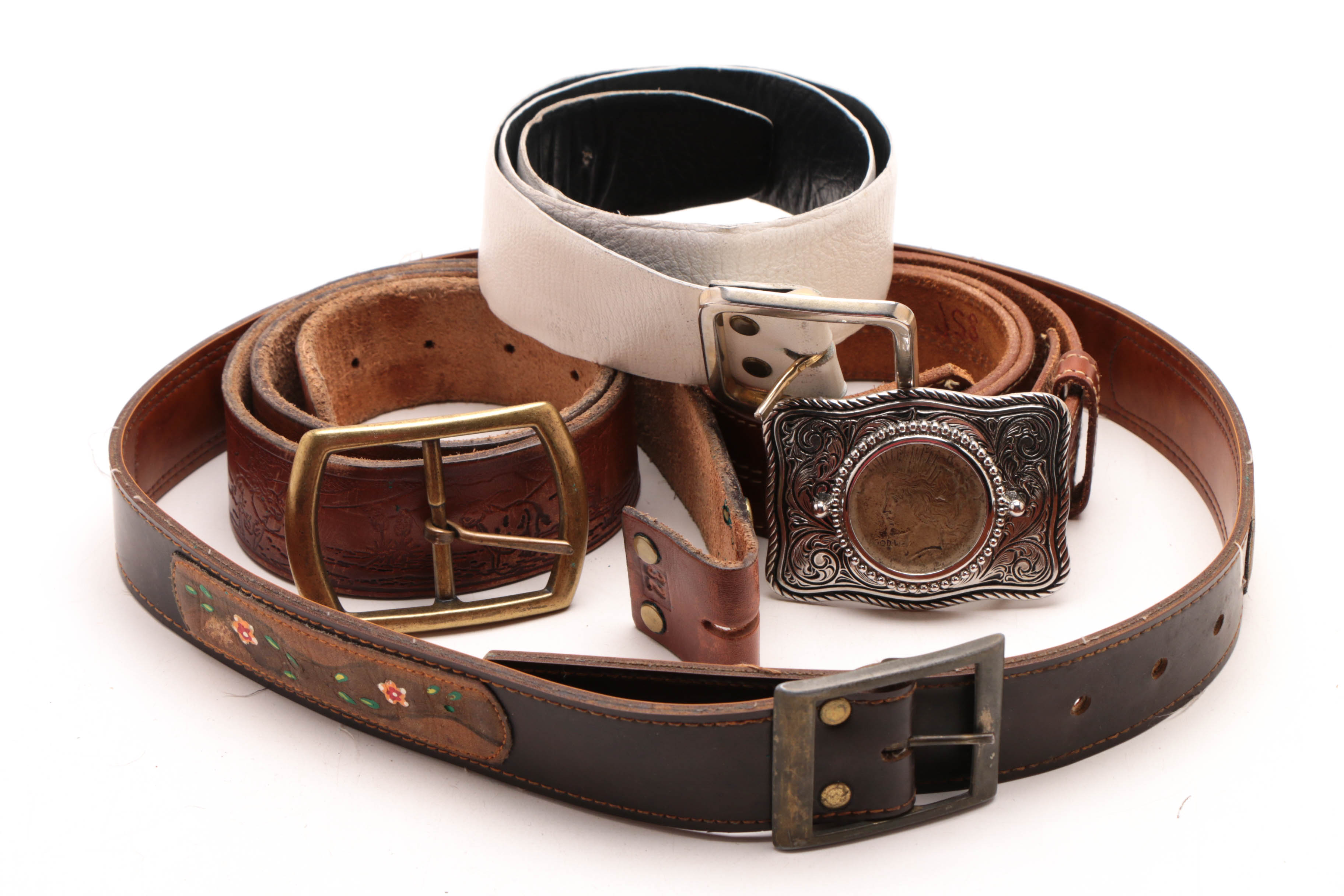 Thomas Kincade Lamp with Silver Dollar Belt and More