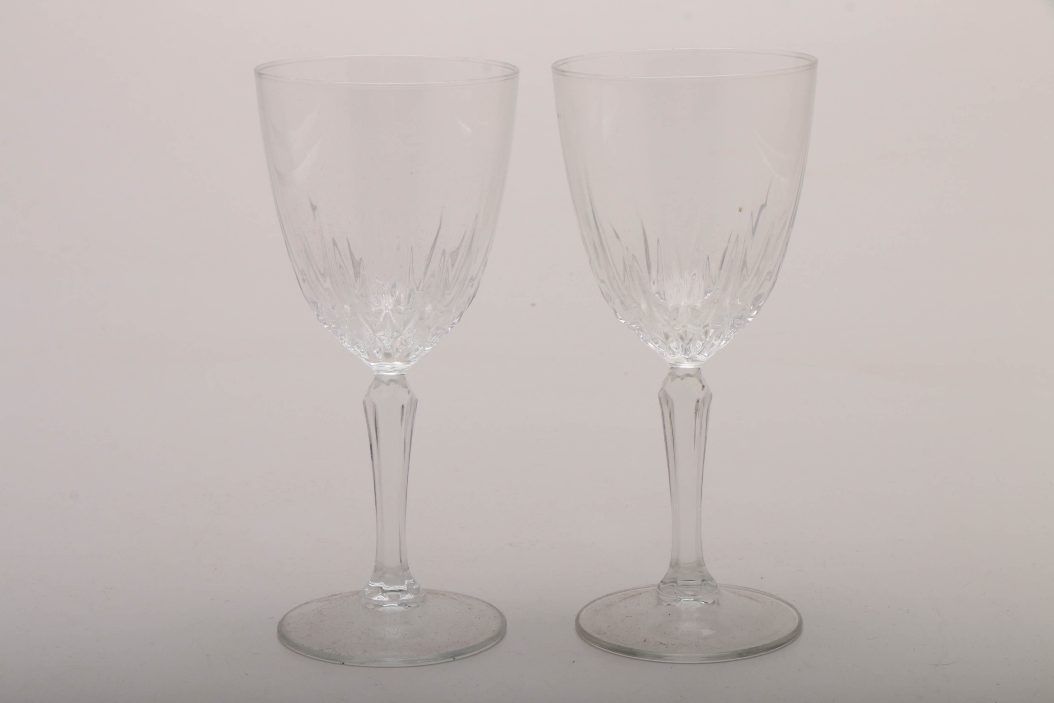 Woods Ivory Ware Plate and Glassware