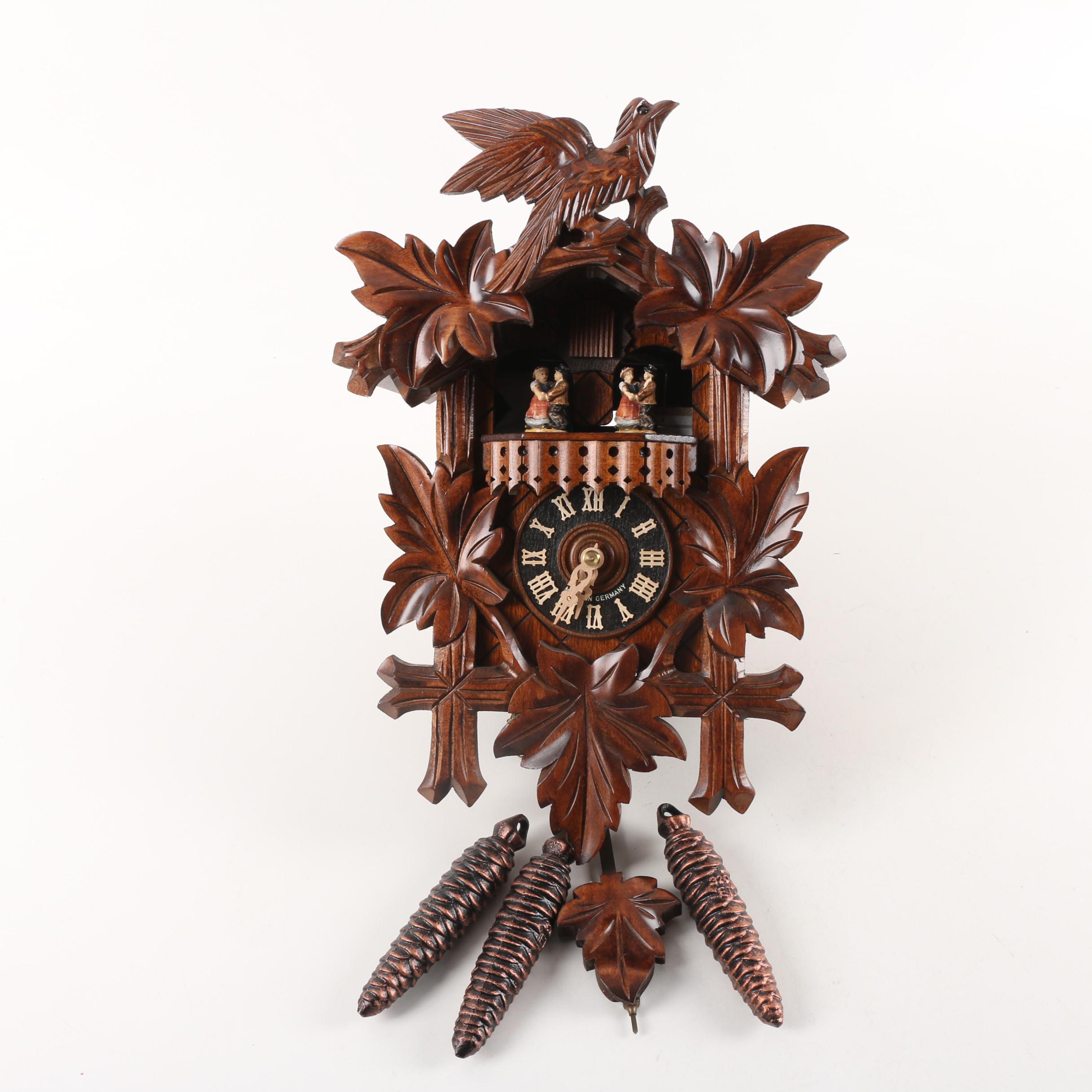 Drubba Black Forest German "Romance" Chalet Style Cuckoo Clock