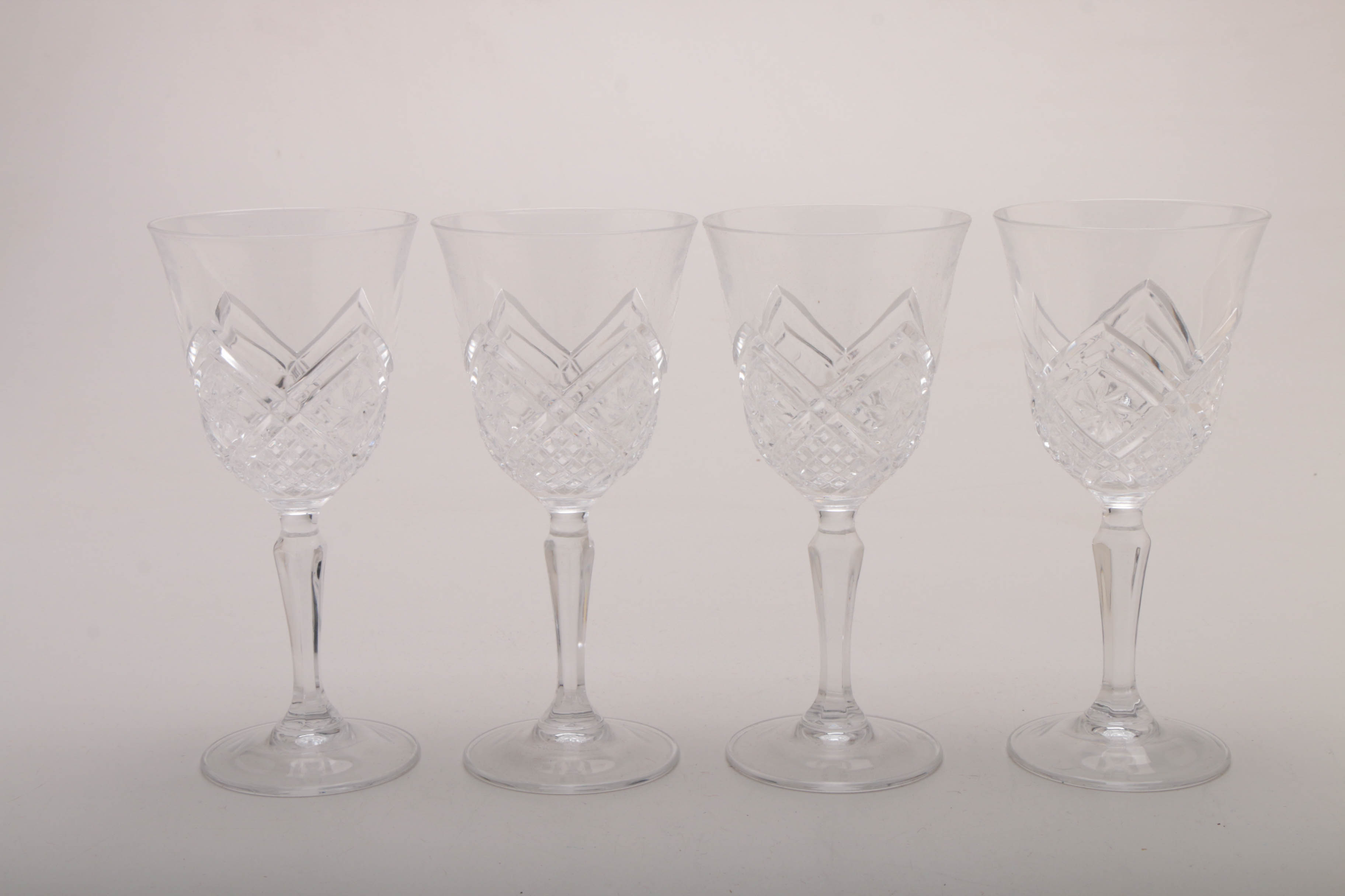 Woods Ivory Ware Plate and Glassware