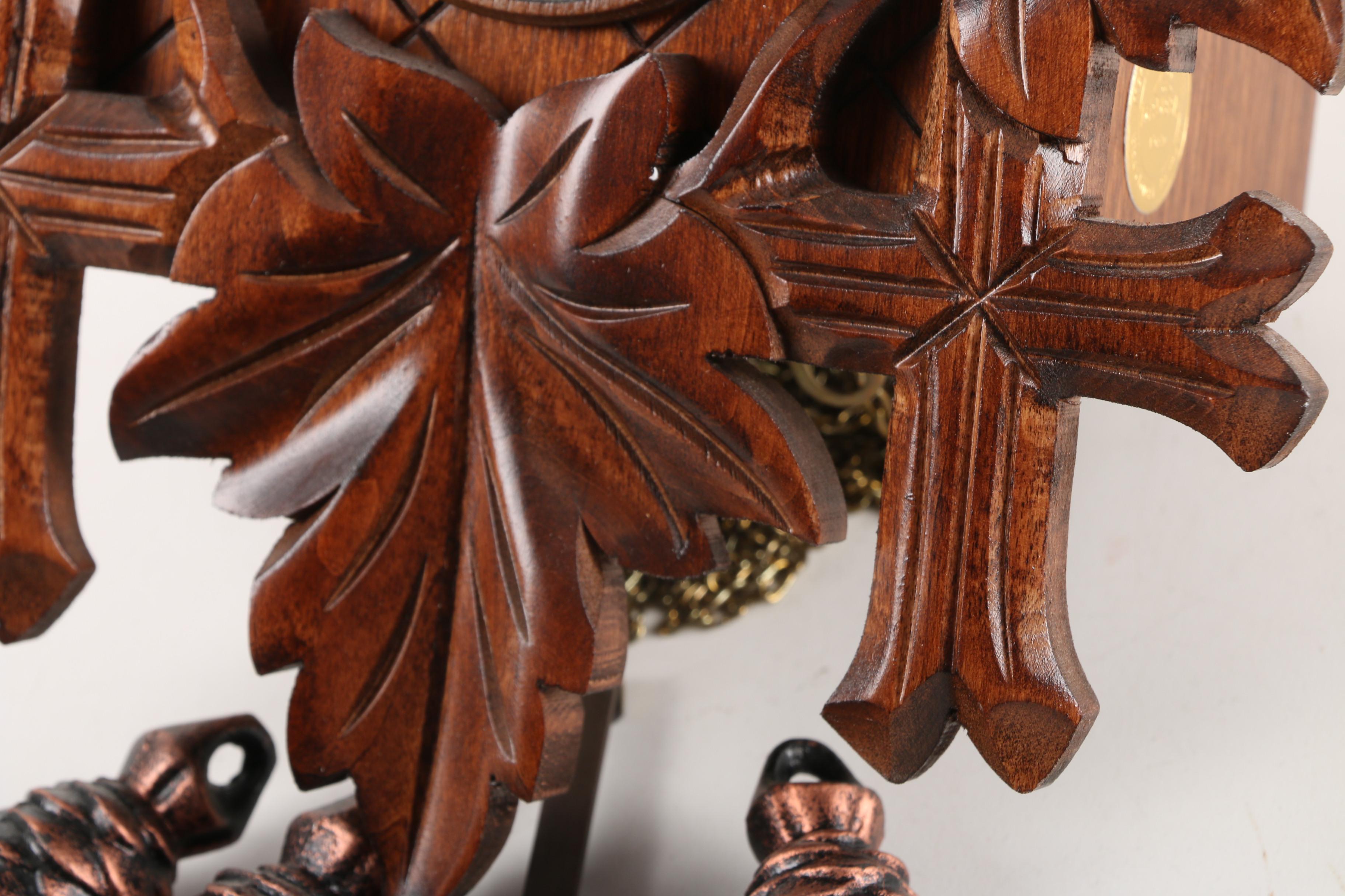 Drubba Black Forest German "Romance" Chalet Style Cuckoo Clock