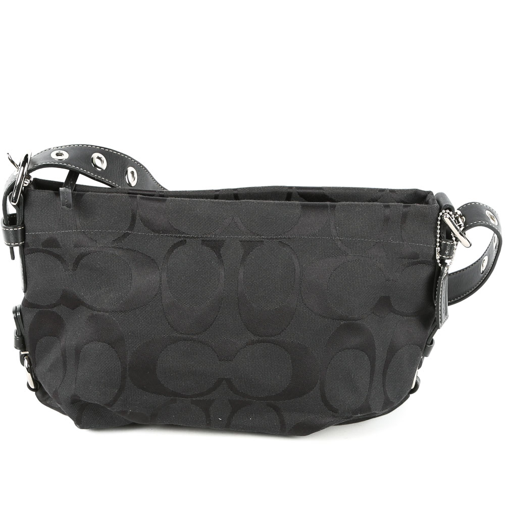 Coach Signature Canvas Shoulder Bag