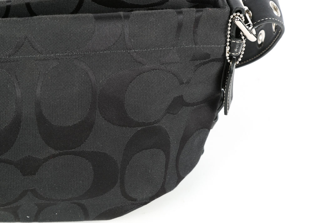 Coach Signature Canvas Shoulder Bag