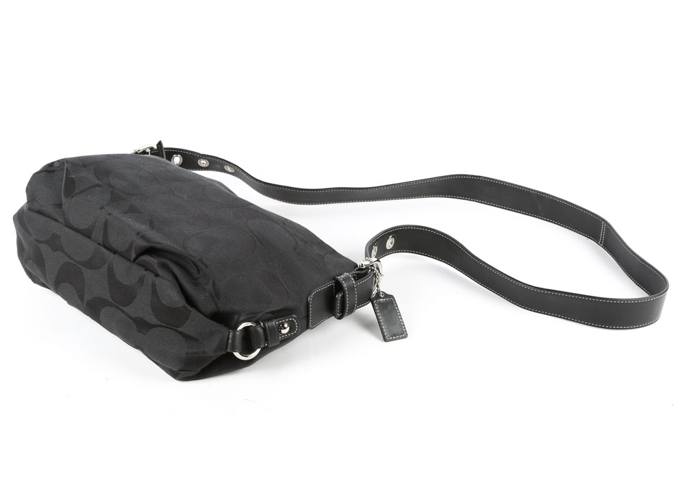 Coach Signature Canvas Shoulder Bag