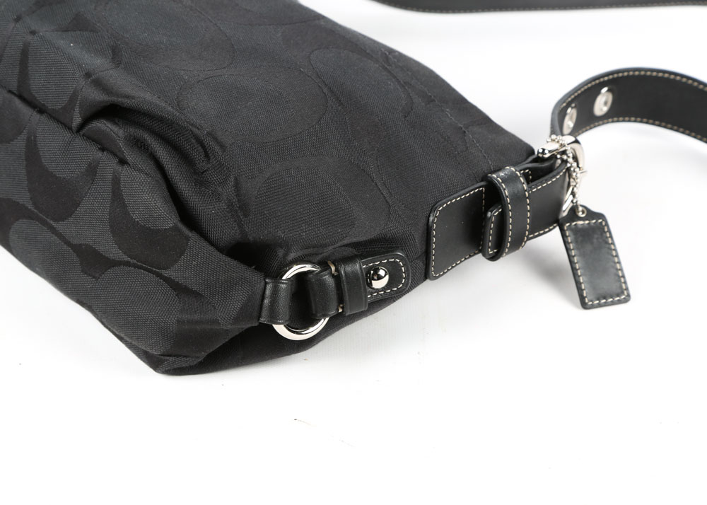 Coach Signature Canvas Shoulder Bag