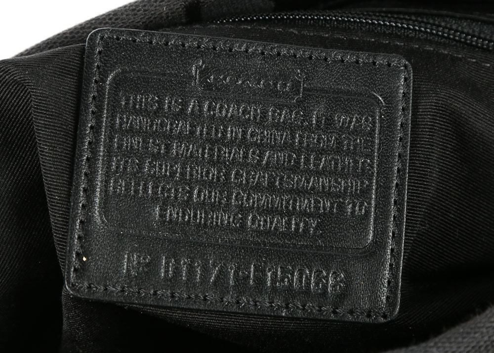 Coach Signature Canvas Shoulder Bag