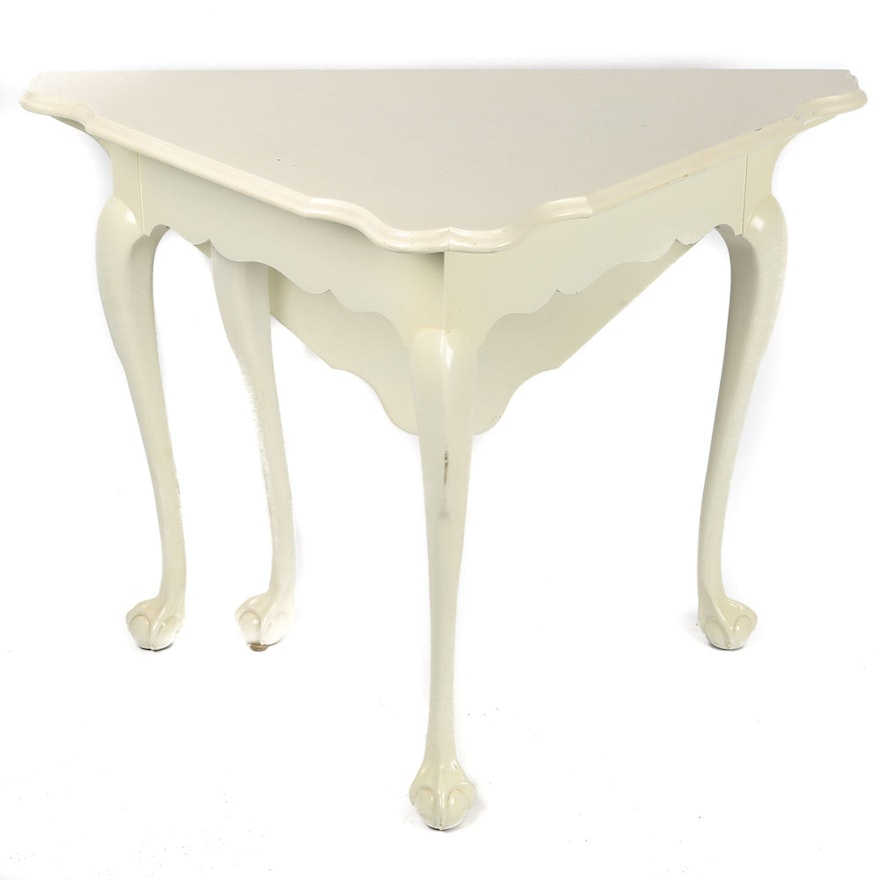 Vintage Queen Anne Gateleg Side Table