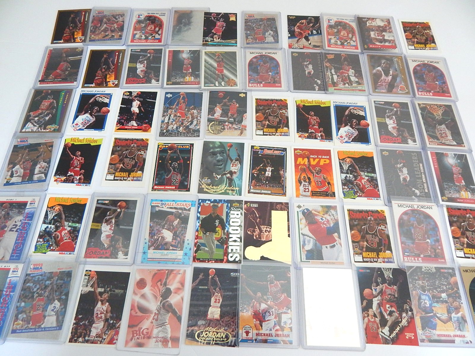 Michael Jordan Basketball Cards, Inserts, Rookies, Hologram Cards