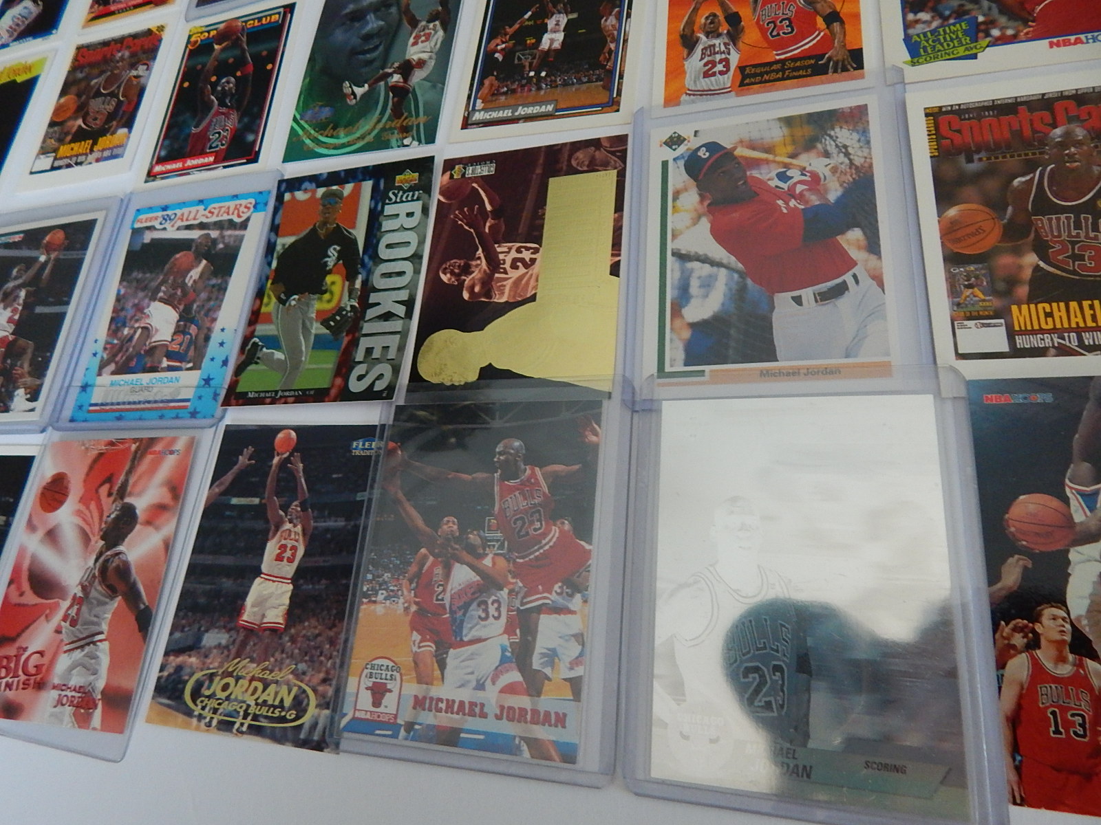 Michael Jordan Basketball Cards, Inserts, Rookies, Hologram Cards