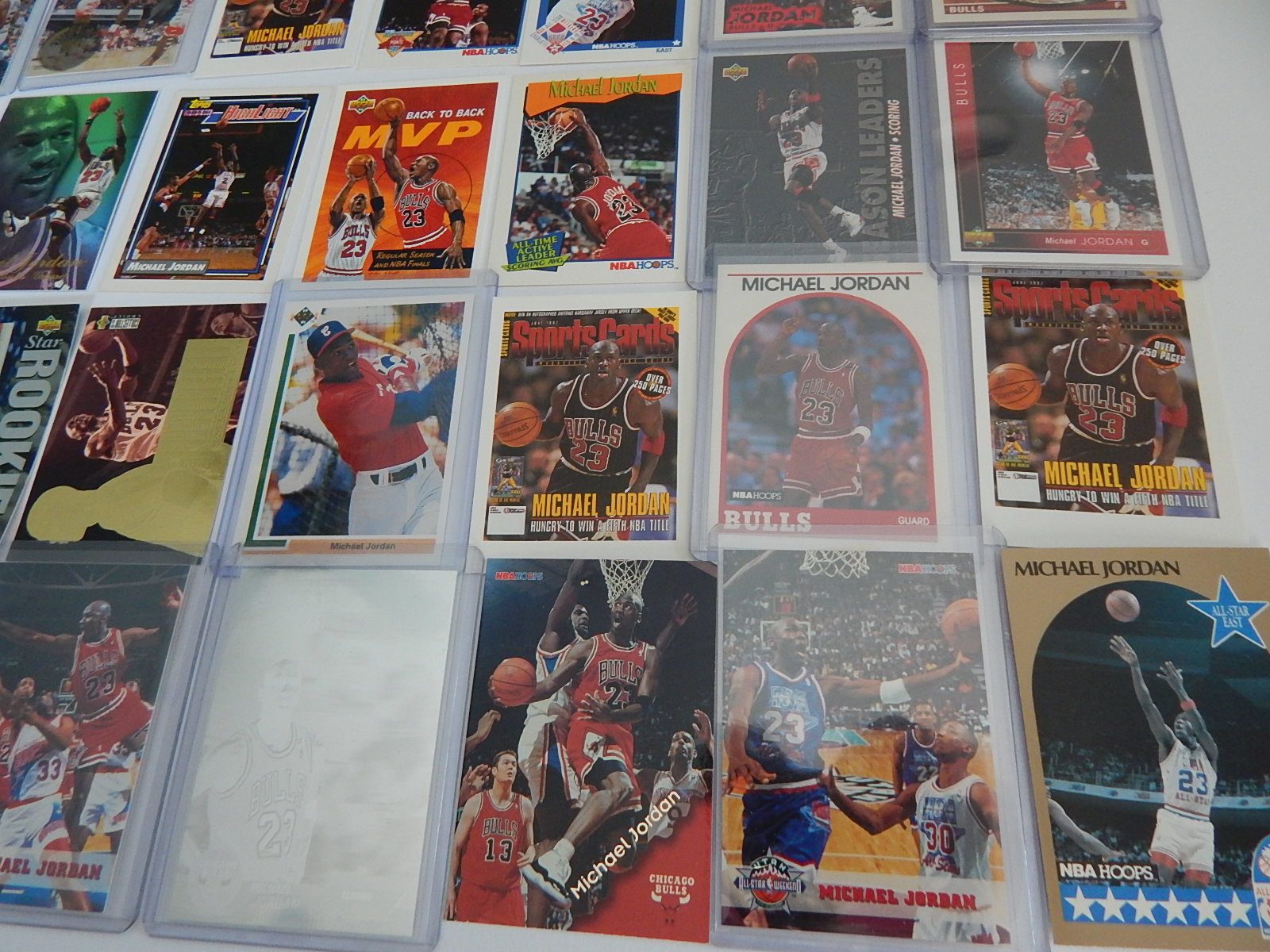 Michael Jordan Basketball Cards, Inserts, Rookies, Hologram Cards