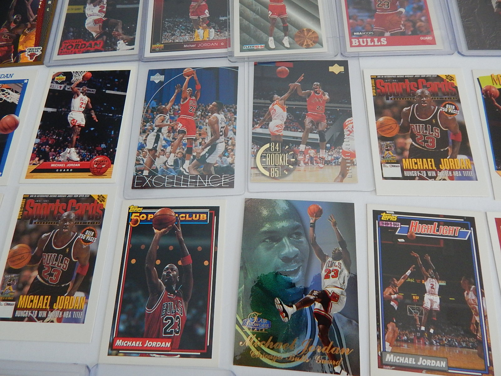 Michael Jordan Basketball Cards, Inserts, Rookies, Hologram Cards