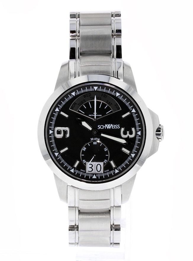 Schweiss Swiss Stainless Steel Wristwatch