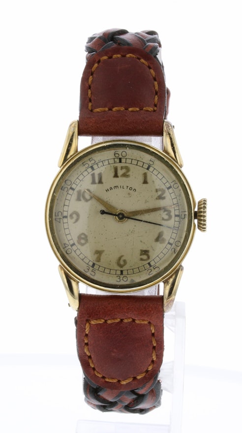 Hamilton 10K Gold Filled Wristwatch