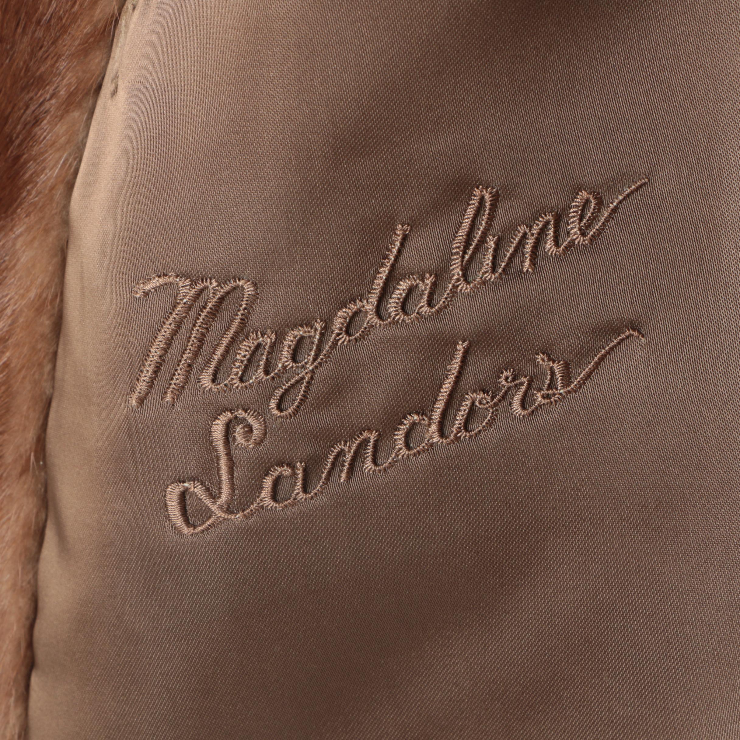 Women's Vintage Marshall Field & Company Brown Mink Fur Stole