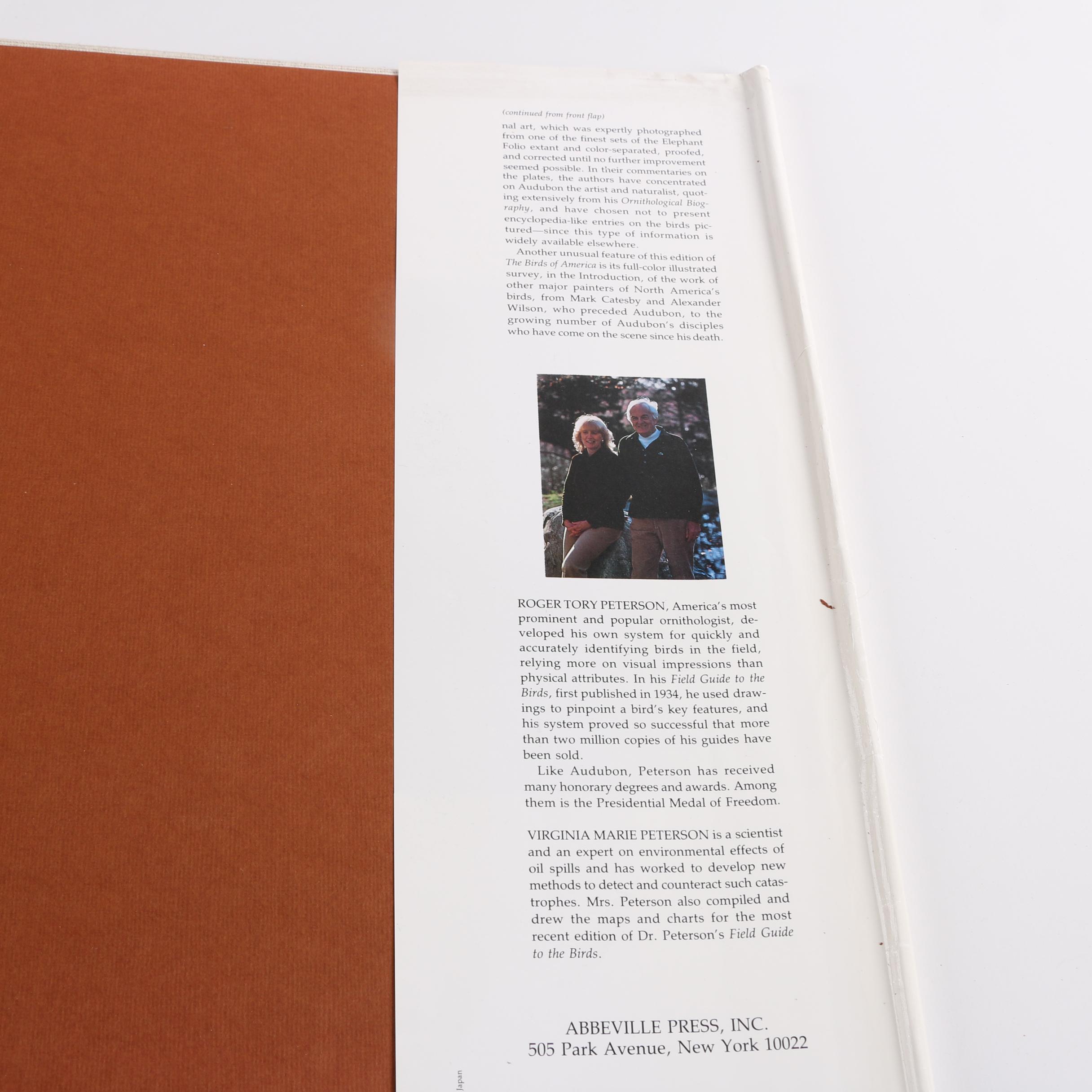 1981 "Audubon's Birds of America" Baby Elephant Folio by the Petersons