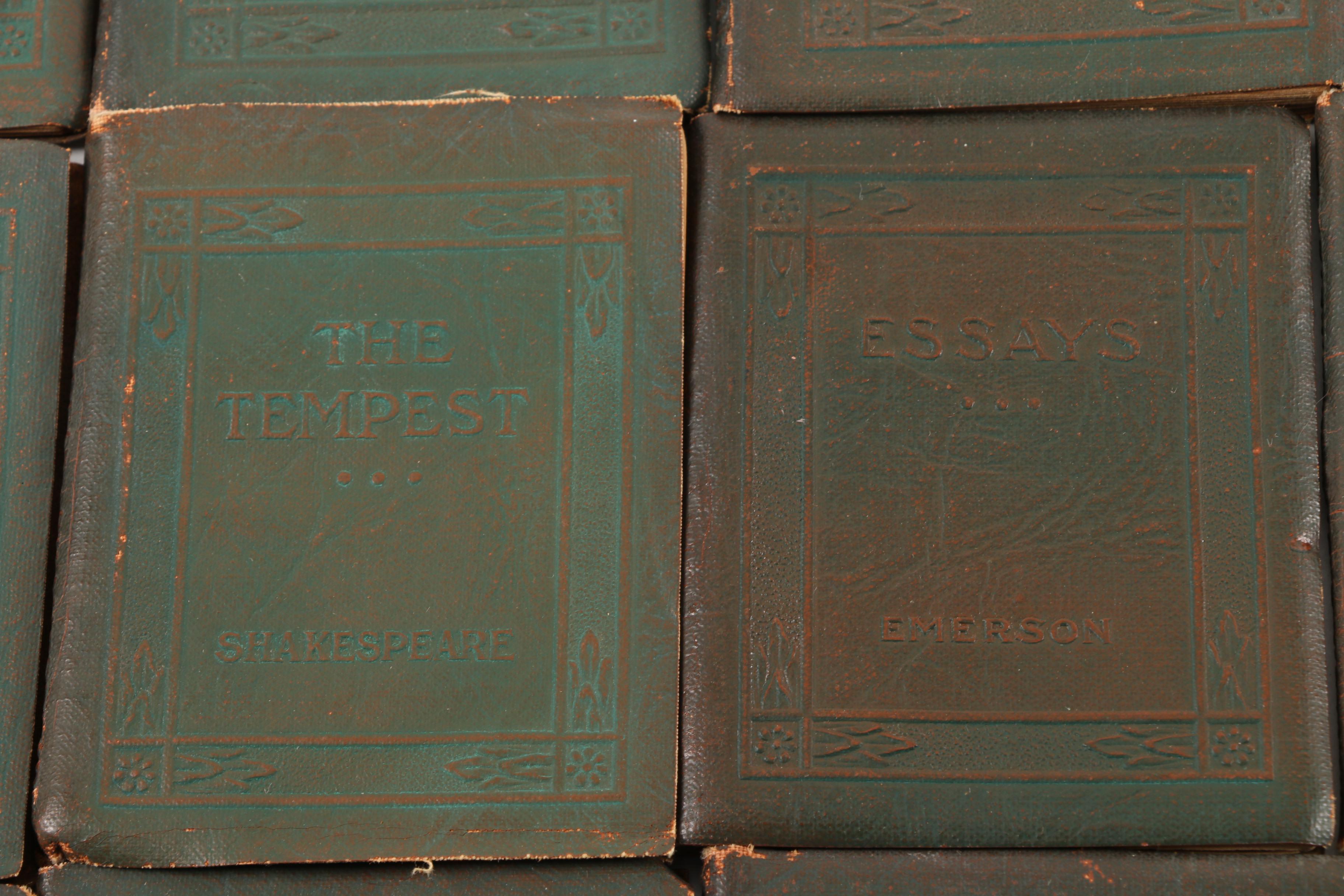 Antique "Little Leather Library" Books