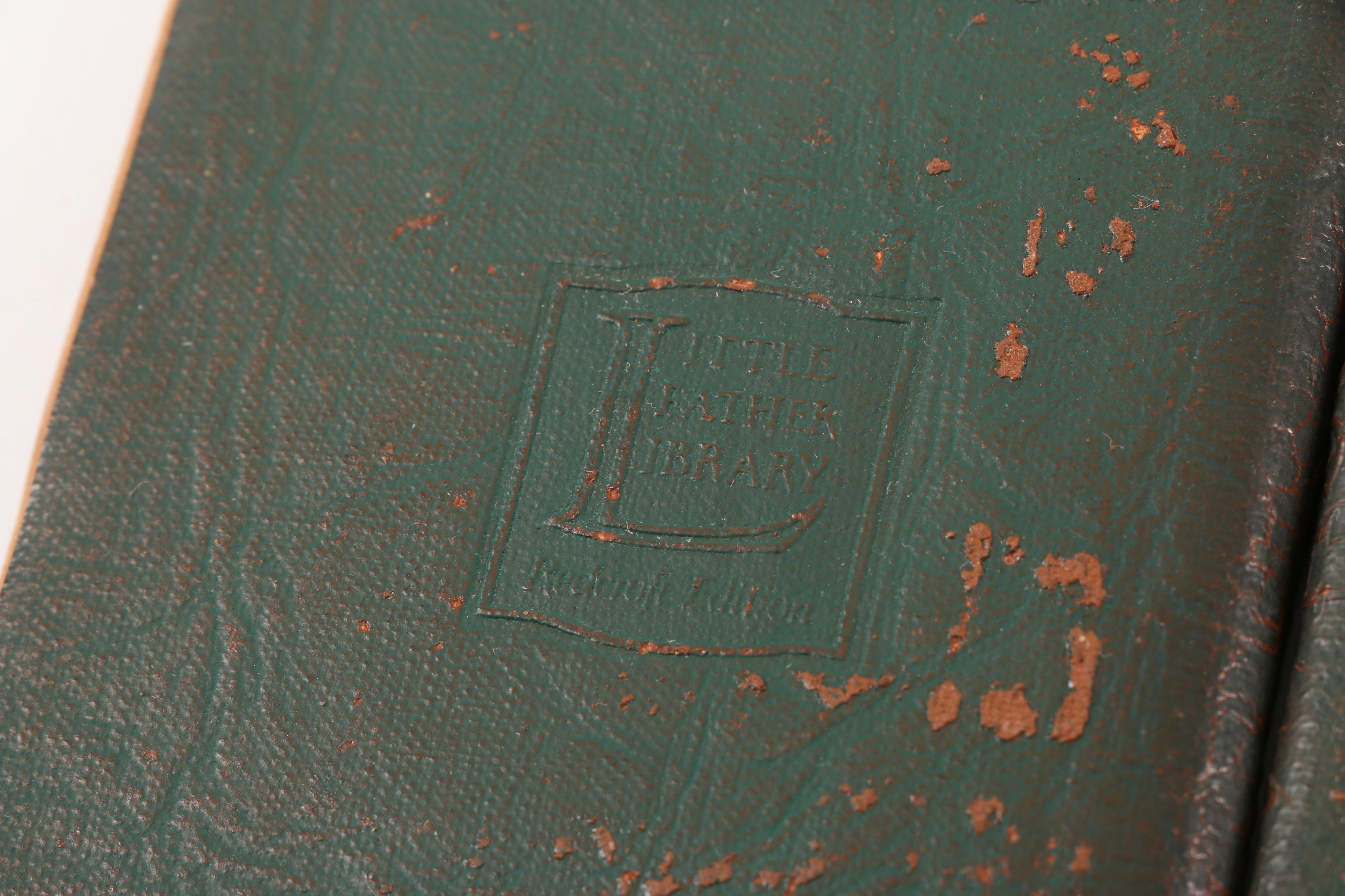 Antique "Little Leather Library" Books