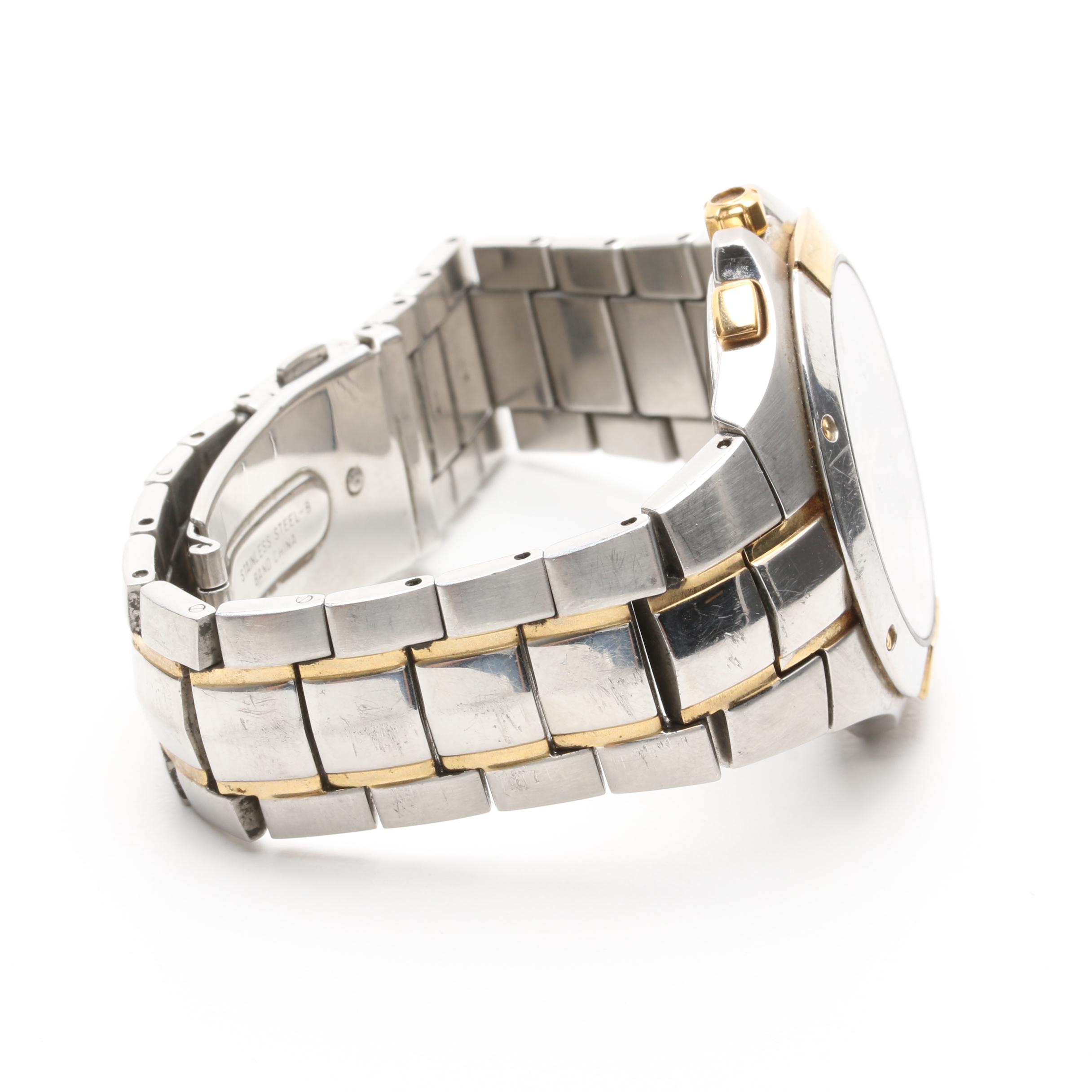 Seiko "Coutura" Two Tone Chronograph Watch