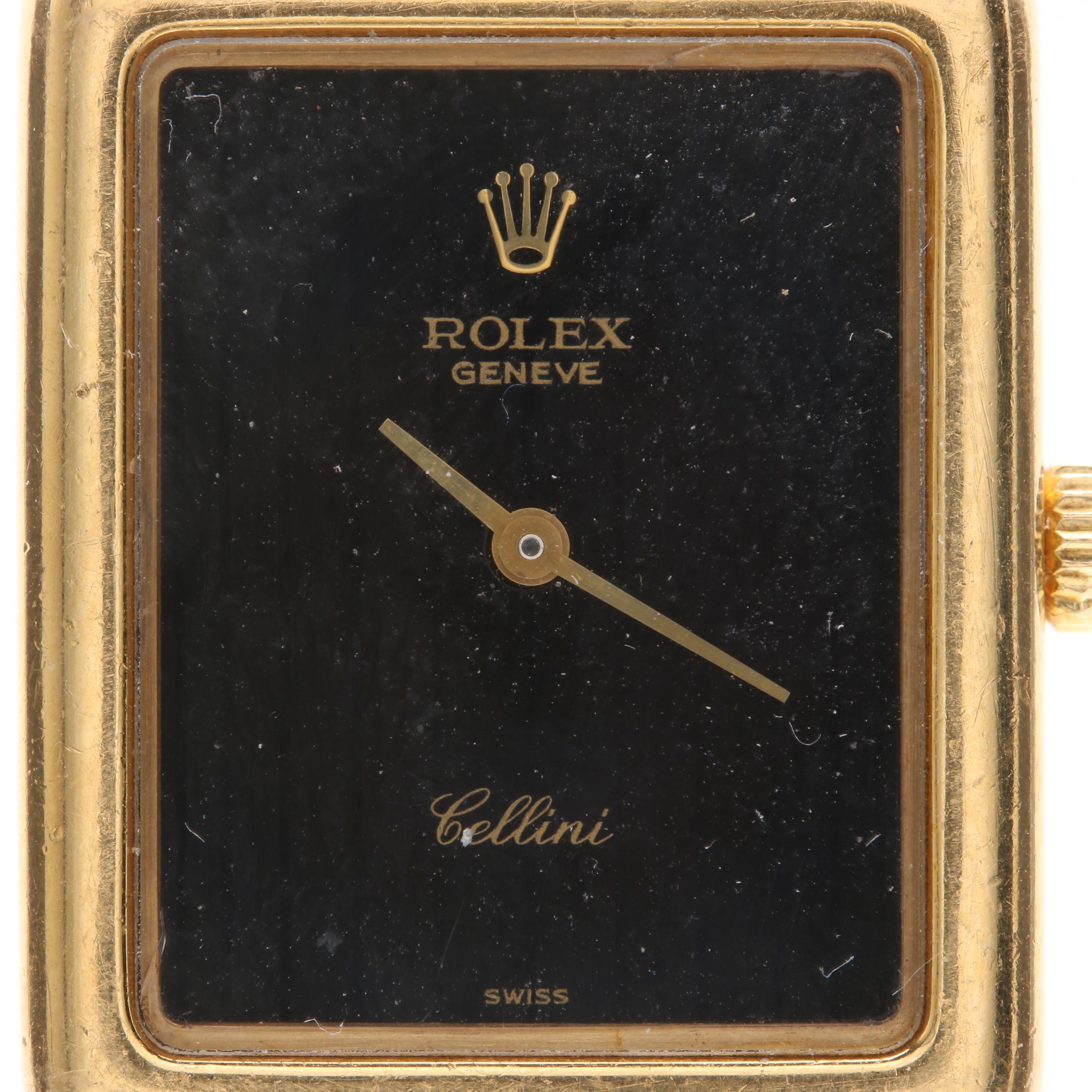 Rolex Geneve "Cillini" 18K Yellow Gold Watch