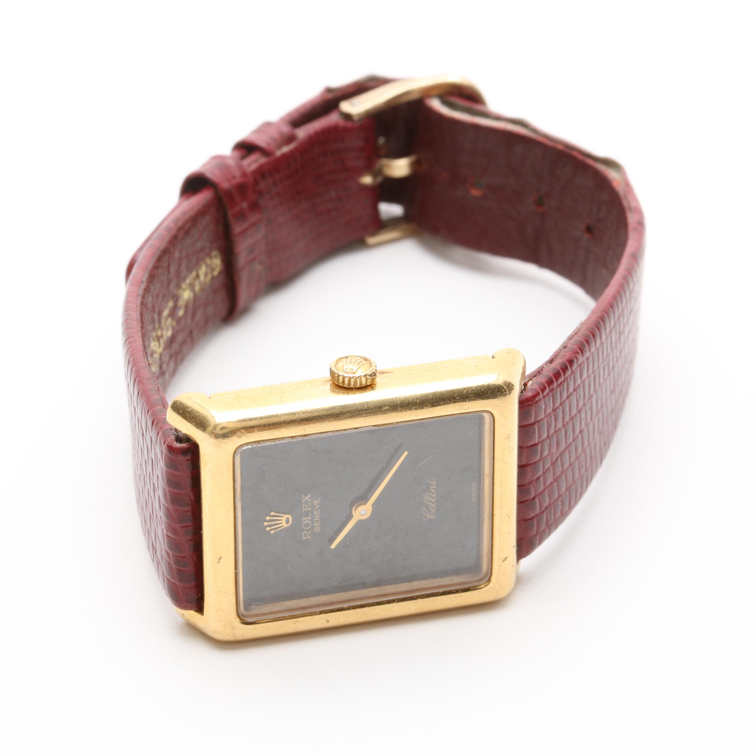 Rolex Geneve "Cillini" 18K Yellow Gold Watch