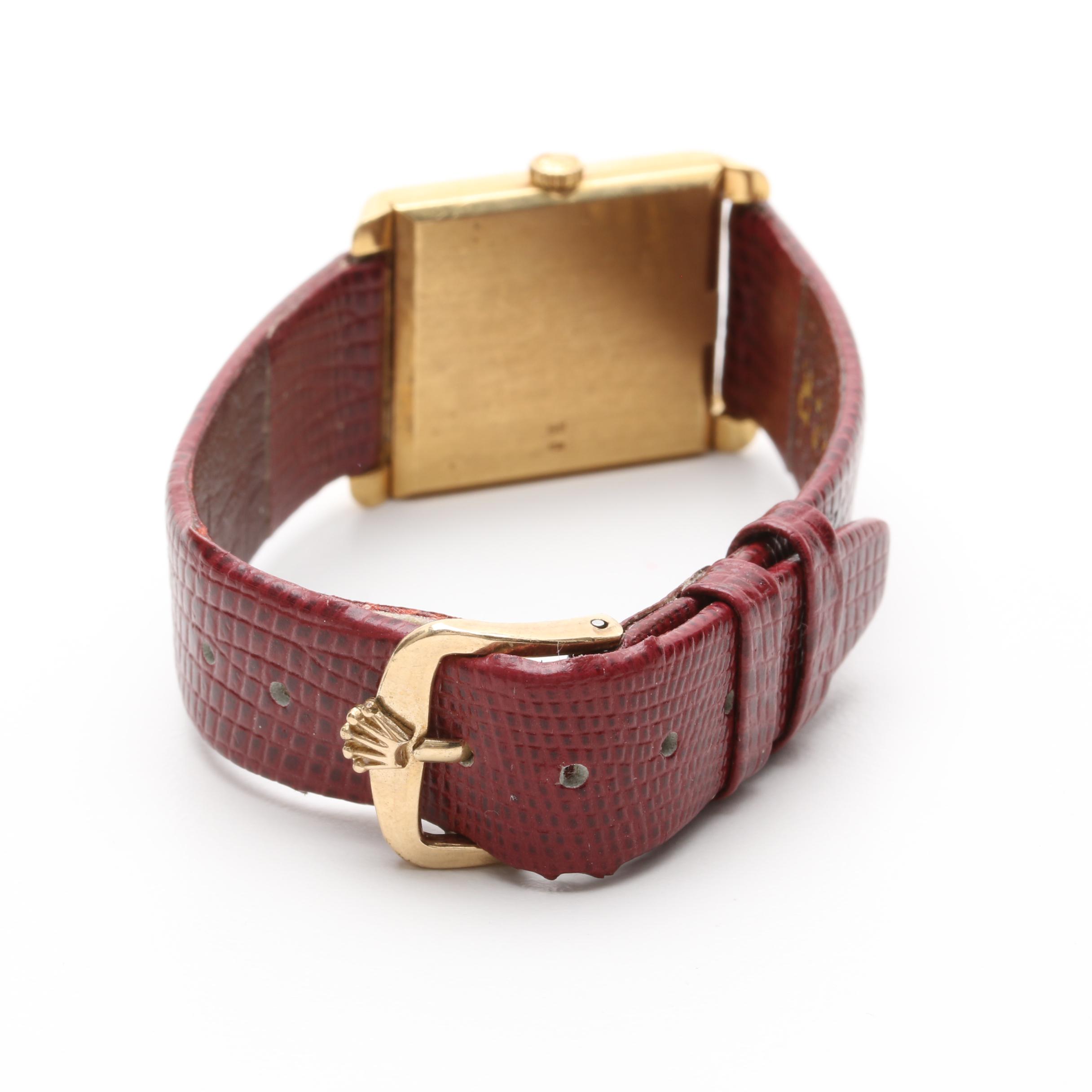 Rolex Geneve "Cillini" 18K Yellow Gold Watch